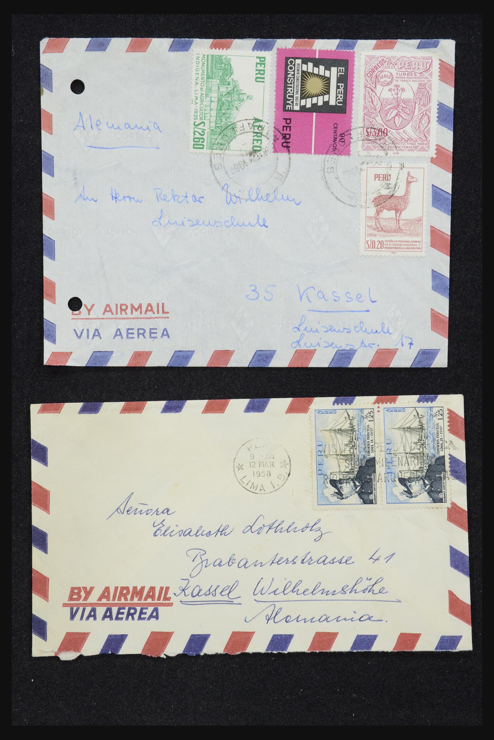 32109 037 - 32109 Peru brieven 1934-1990.