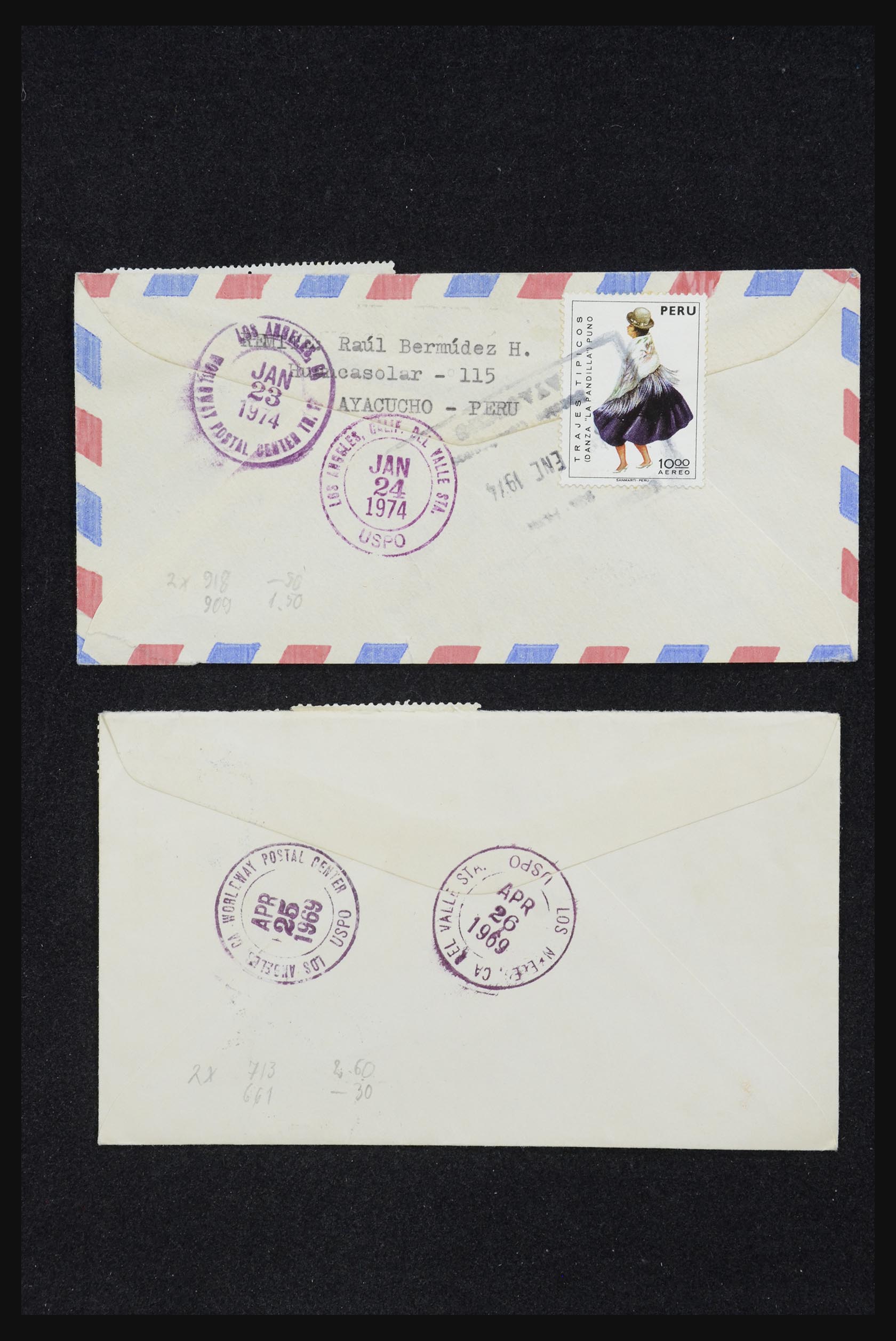 32109 040 - 32109 Peru covers 1934-1990.