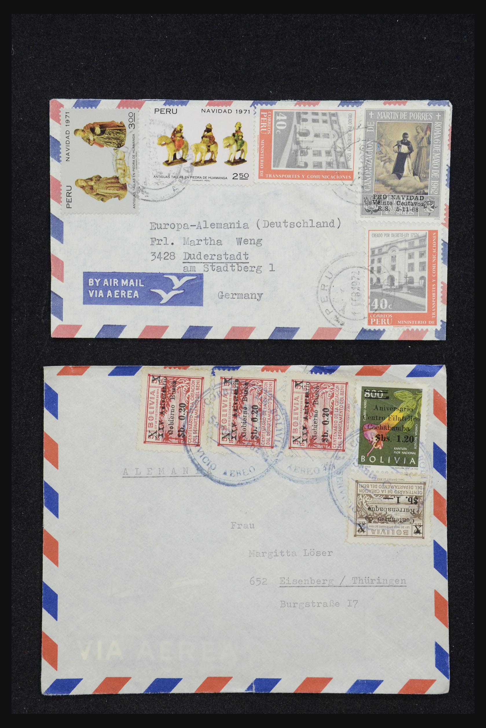 32109 041 - 32109 Peru brieven 1934-1990.