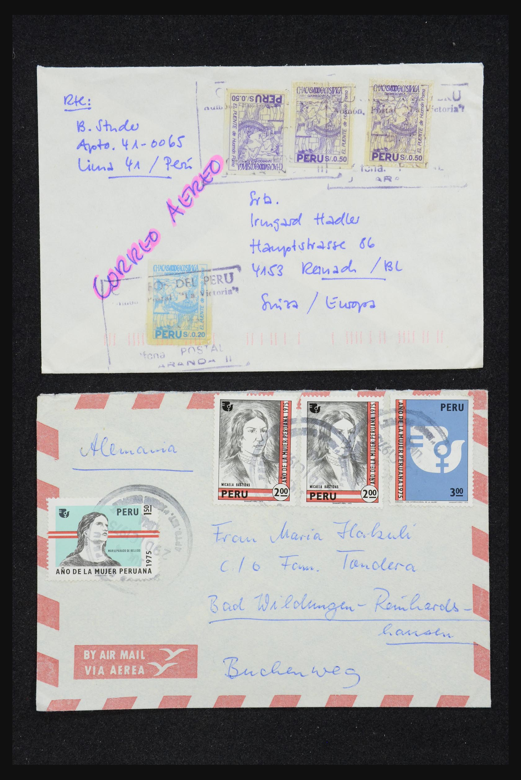 32109 045 - 32109 Peru brieven 1934-1990.