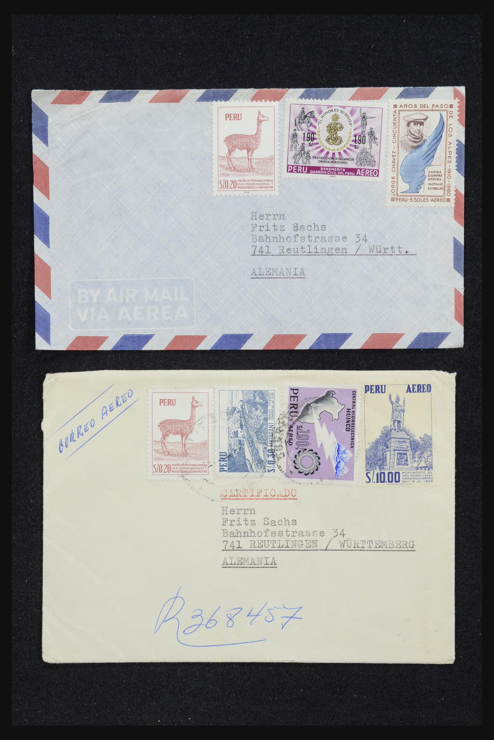 32109 060 - 32109 Peru brieven 1934-1990.