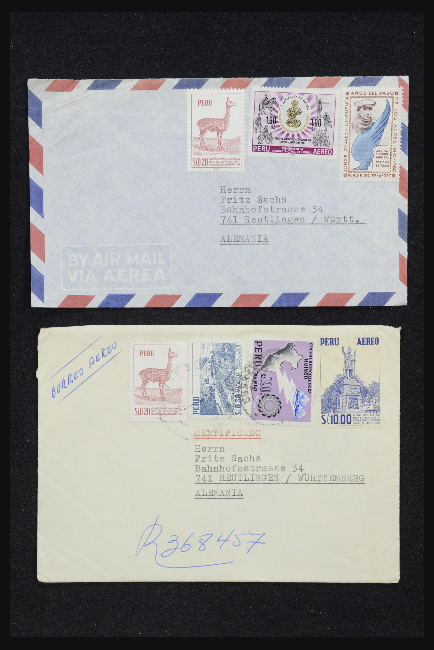 32109 060 - 32109 Peru covers 1934-1990.