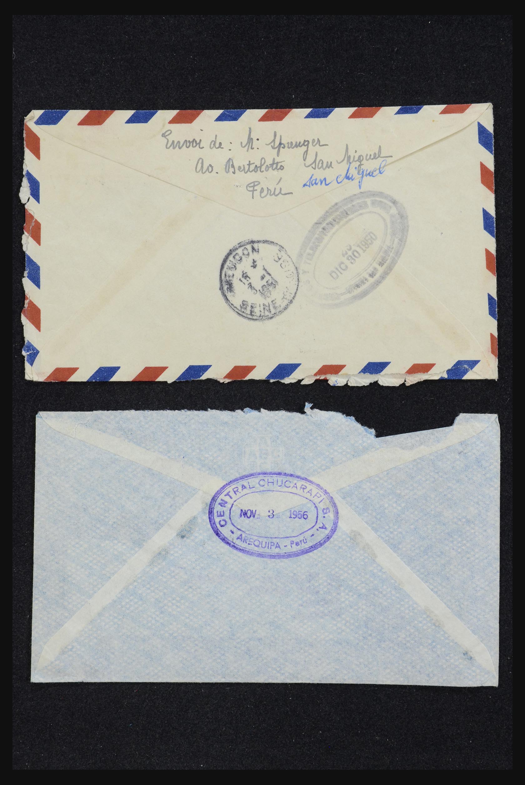 32109 062 - 32109 Peru brieven 1934-1990.