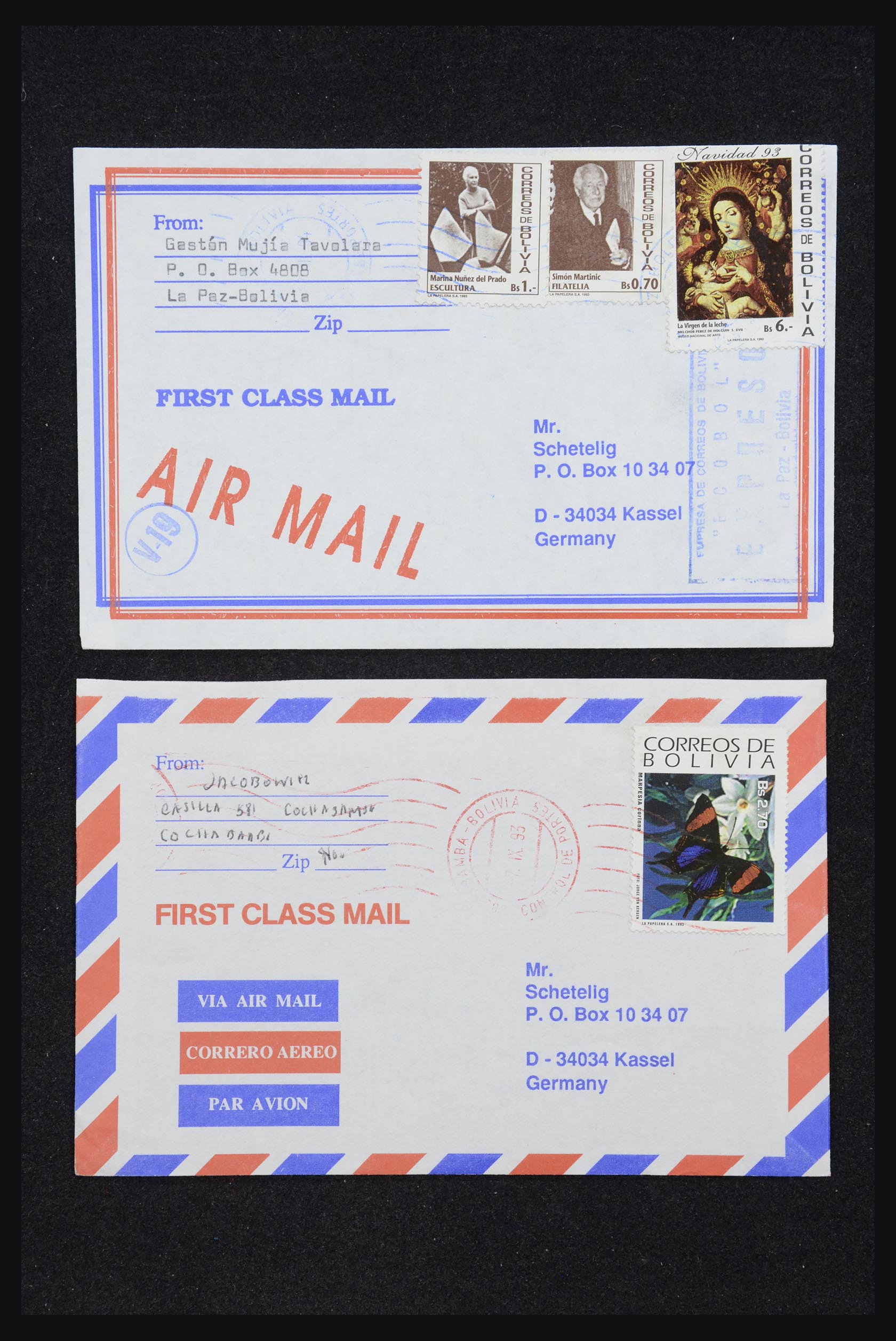 32109 066 - 32109 Peru brieven 1934-1990.