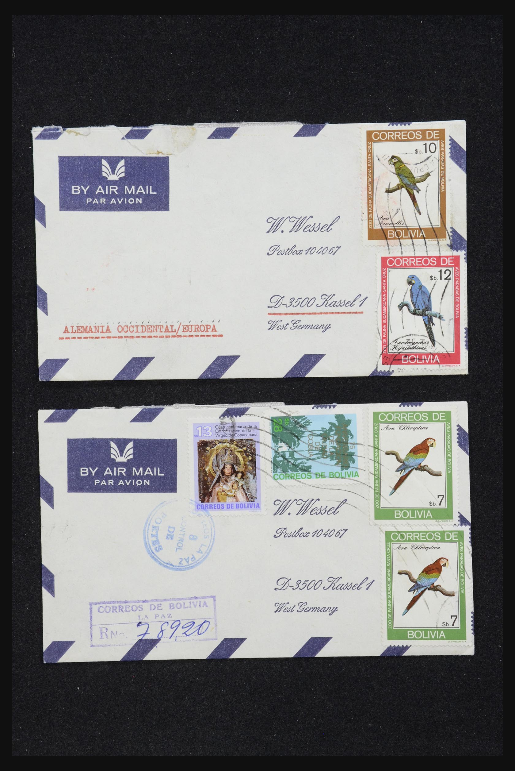 32109 072 - 32109 Peru brieven 1934-1990.