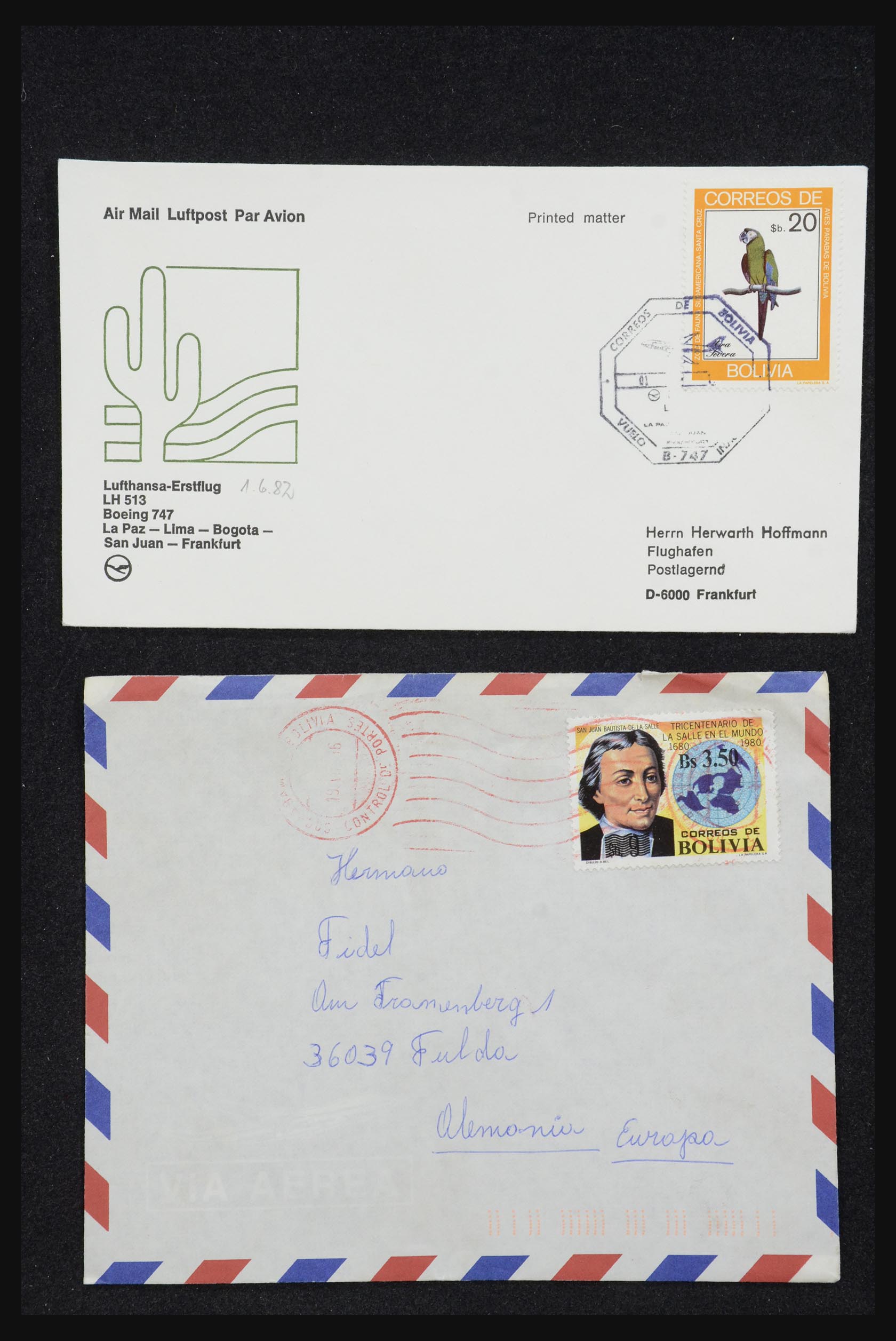 32109 073 - 32109 Peru brieven 1934-1990.