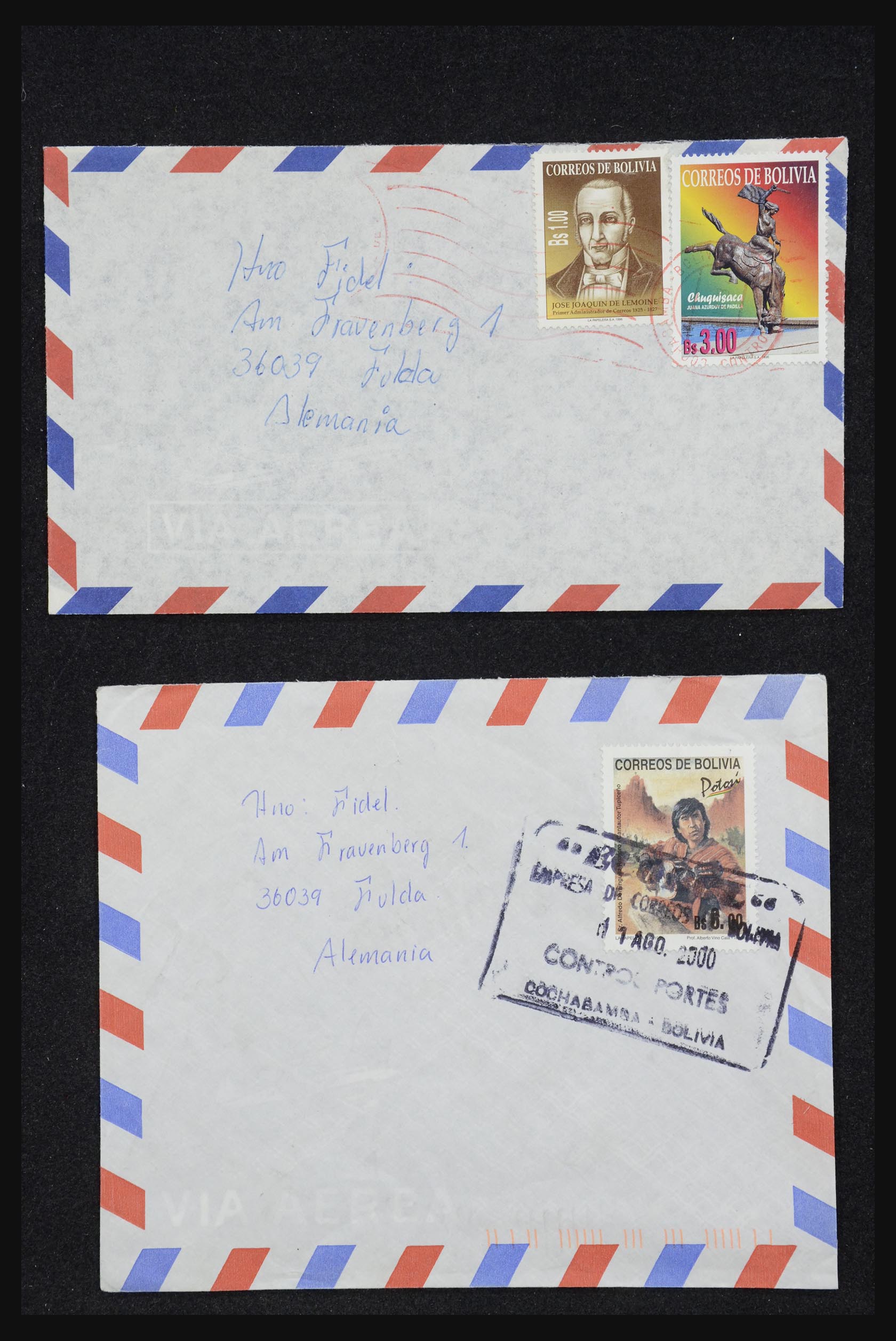 32109 075 - 32109 Peru brieven 1934-1990.
