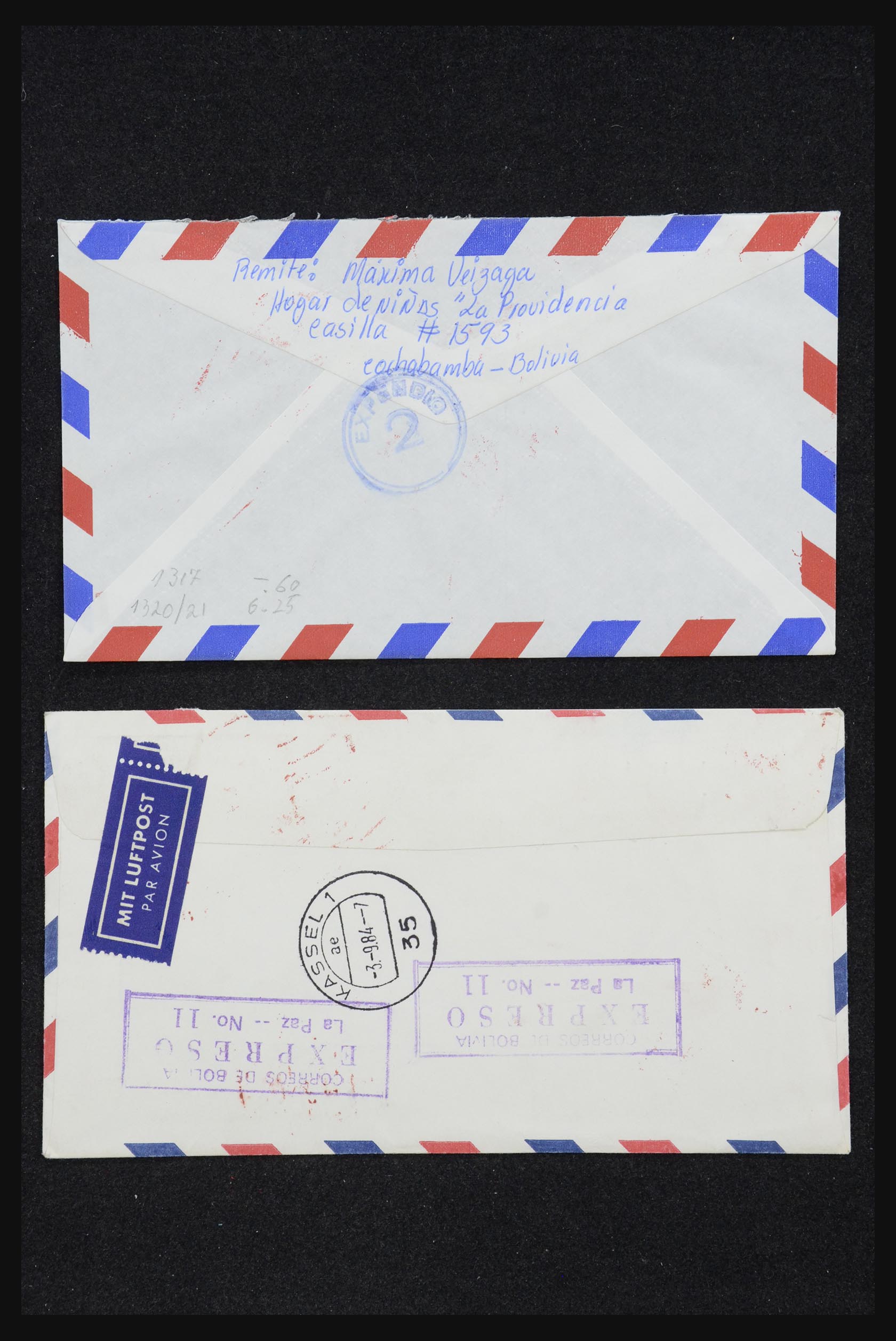 32109 079 - 32109 Peru brieven 1934-1990.