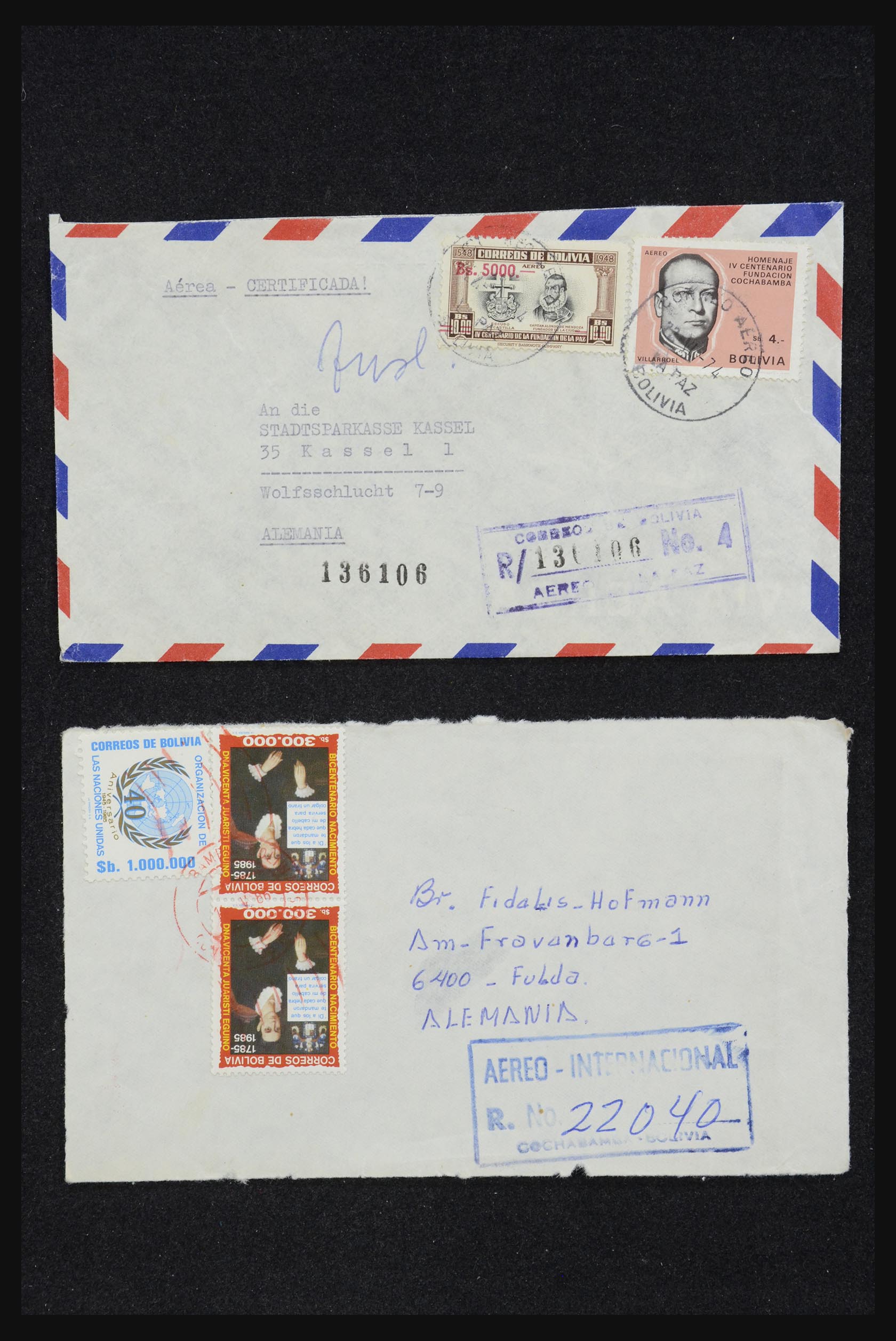32109 080 - 32109 Peru brieven 1934-1990.