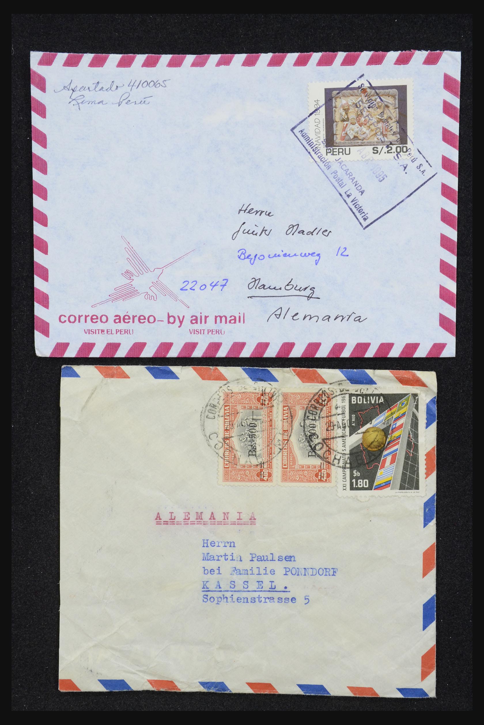32109 081 - 32109 Peru brieven 1934-1990.