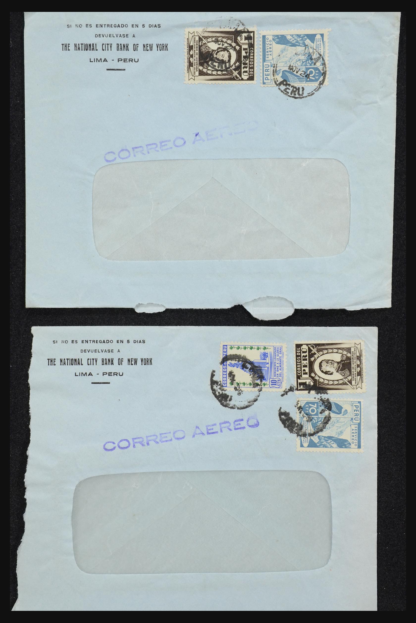 32109 083 - 32109 Peru brieven 1934-1990.