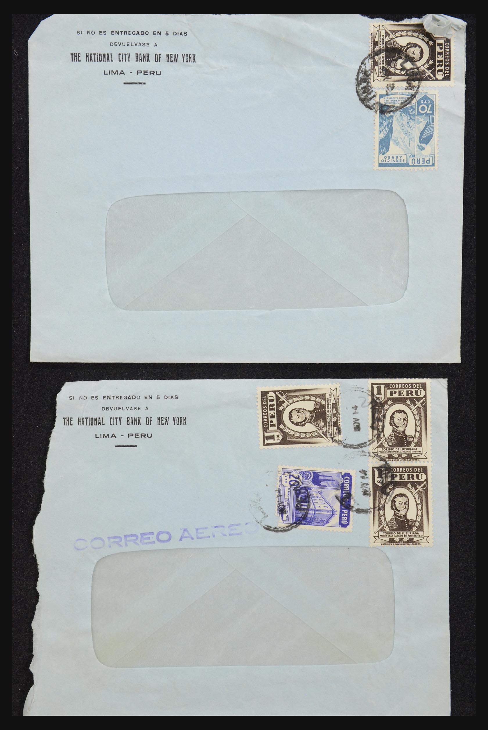 32109 086 - 32109 Peru brieven 1934-1990.