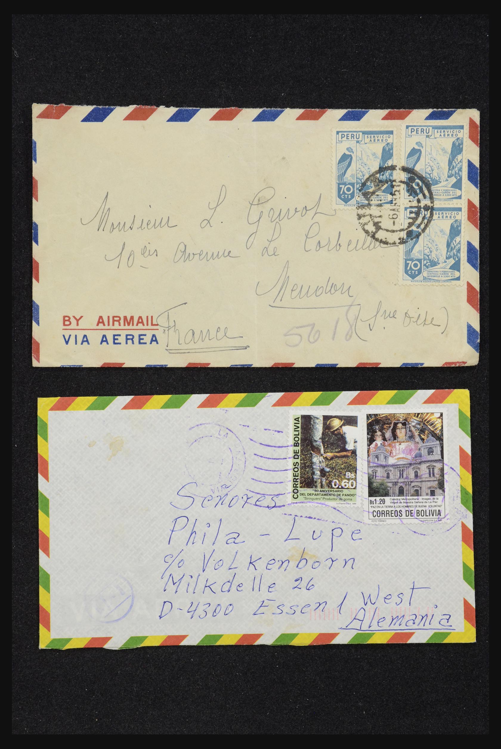 32109 091 - 32109 Peru brieven 1934-1990.