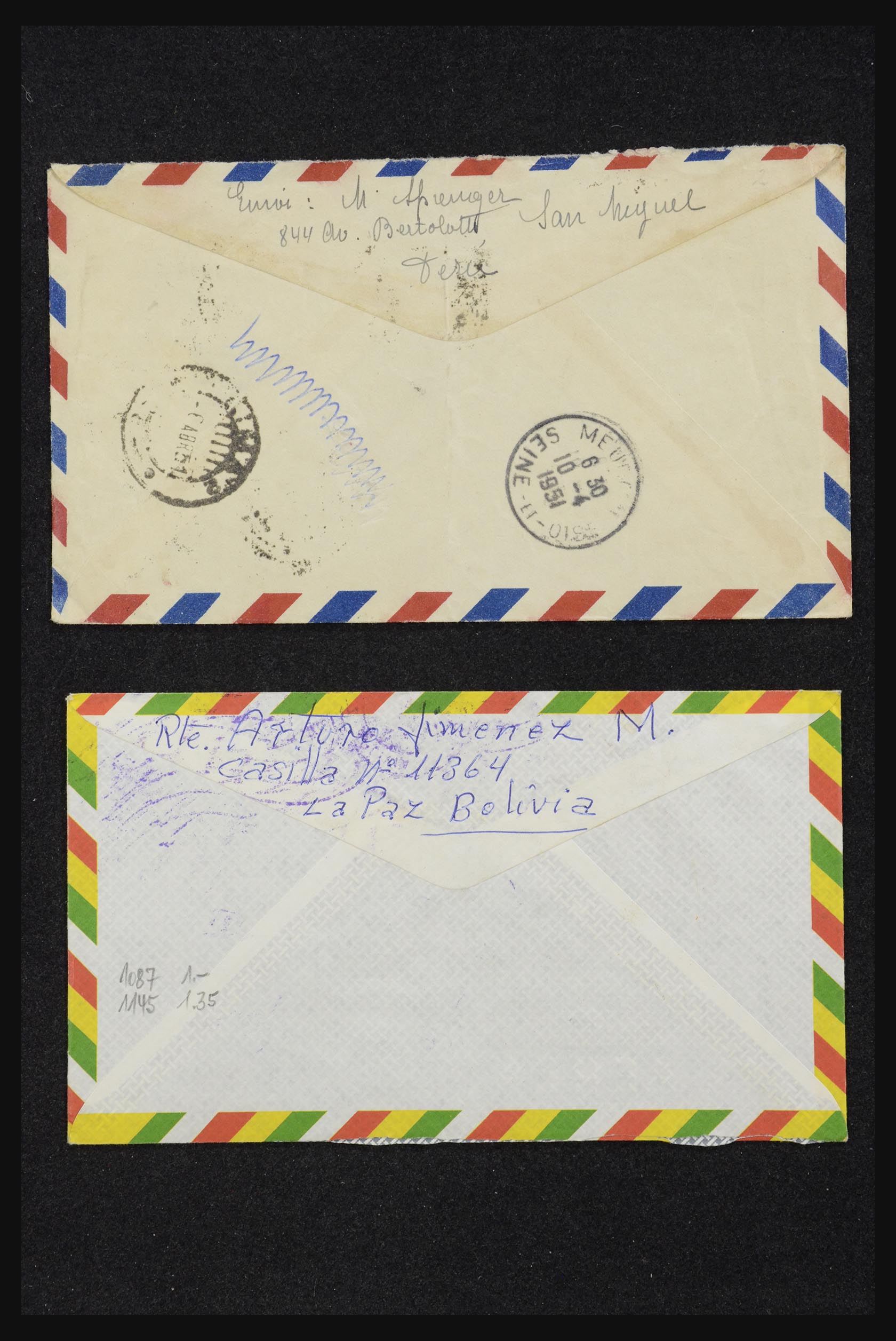 32109 092 - 32109 Peru brieven 1934-1990.