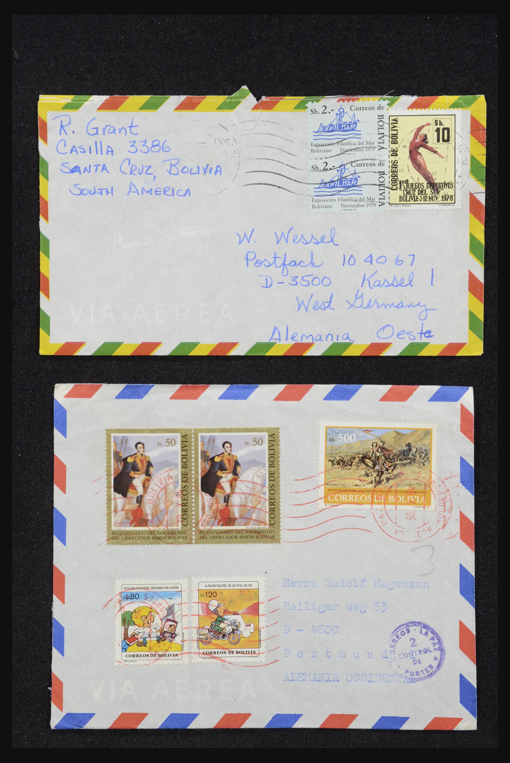 32109 093 - 32109 Peru brieven 1934-1990.