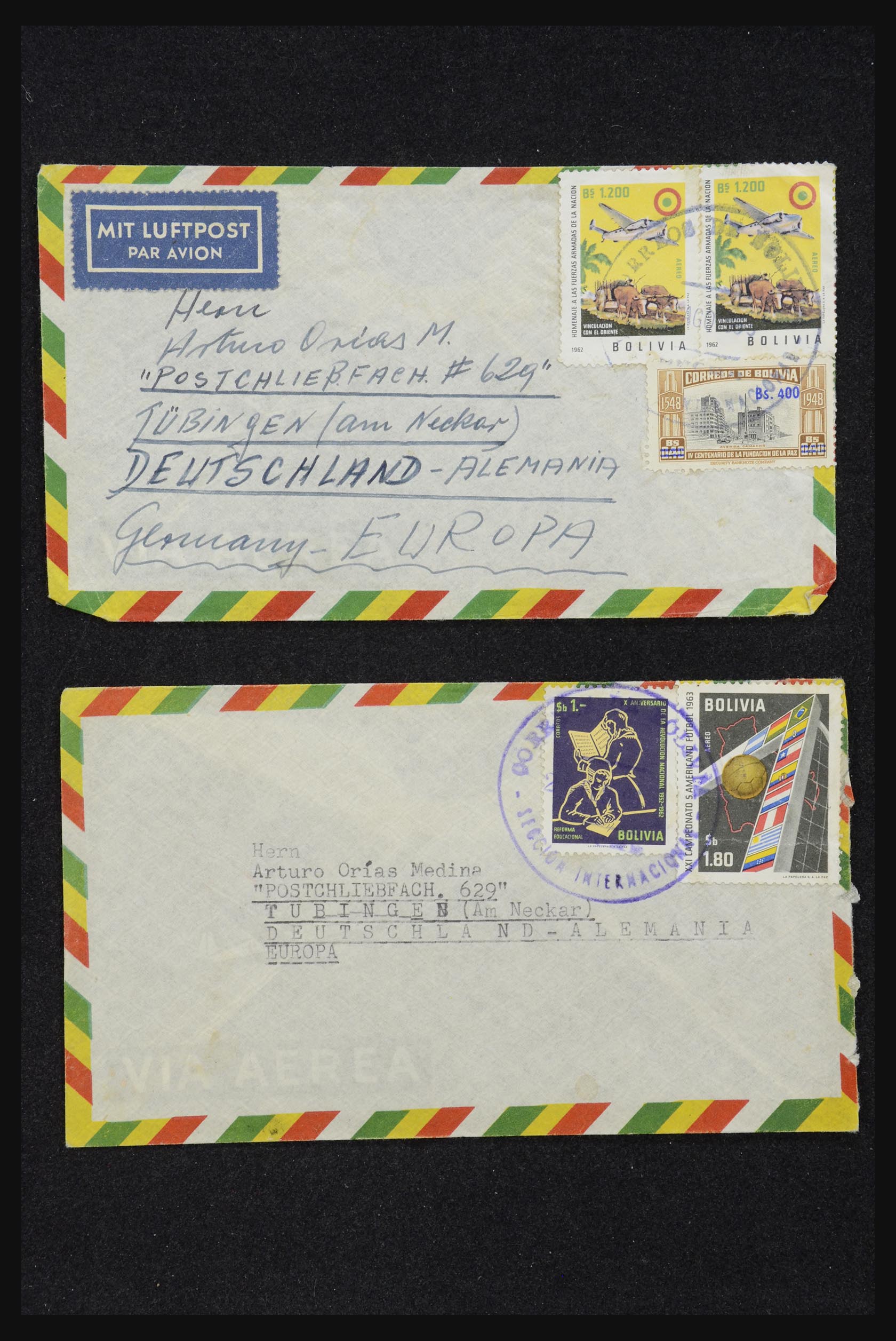 32109 095 - 32109 Peru brieven 1934-1990.