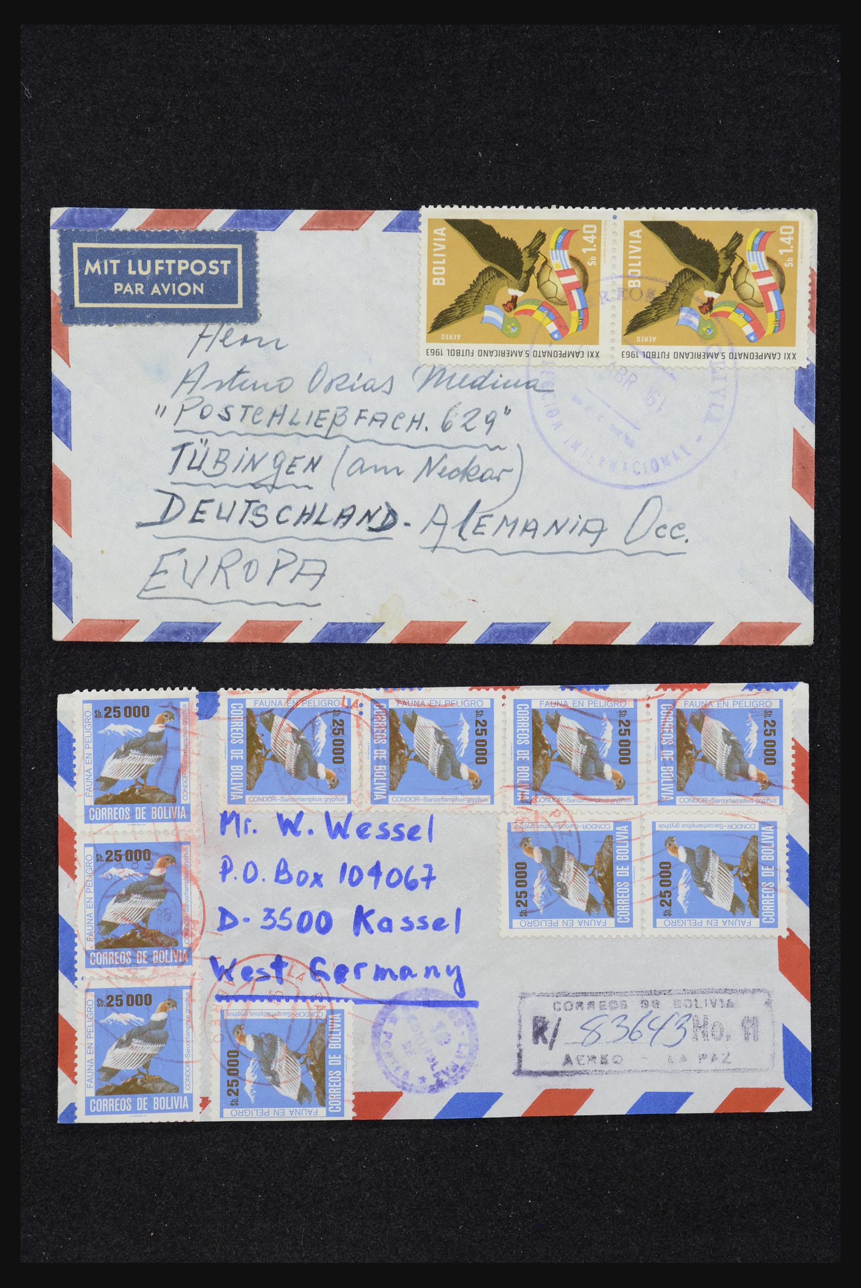 32109 096 - 32109 Peru brieven 1934-1990.