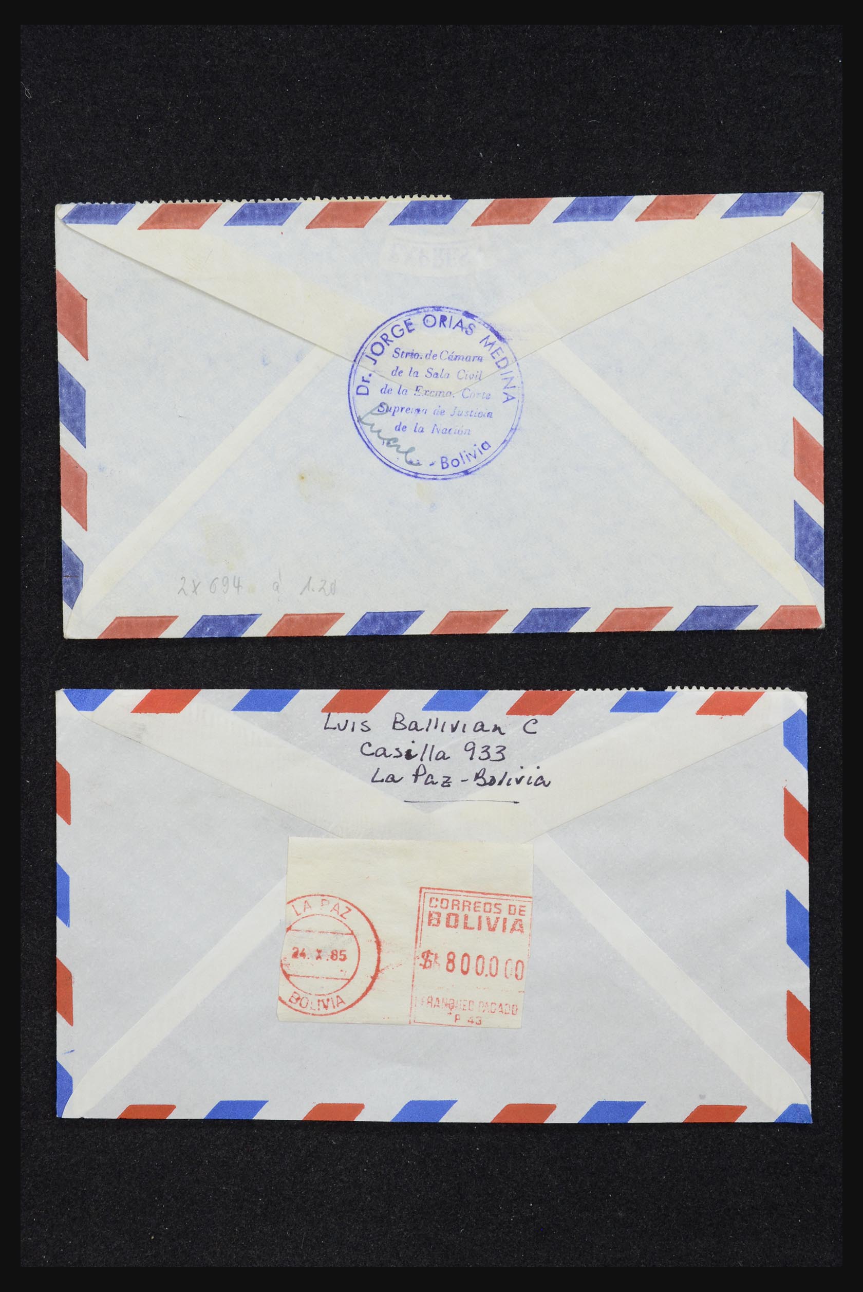 32109 097 - 32109 Peru brieven 1934-1990.