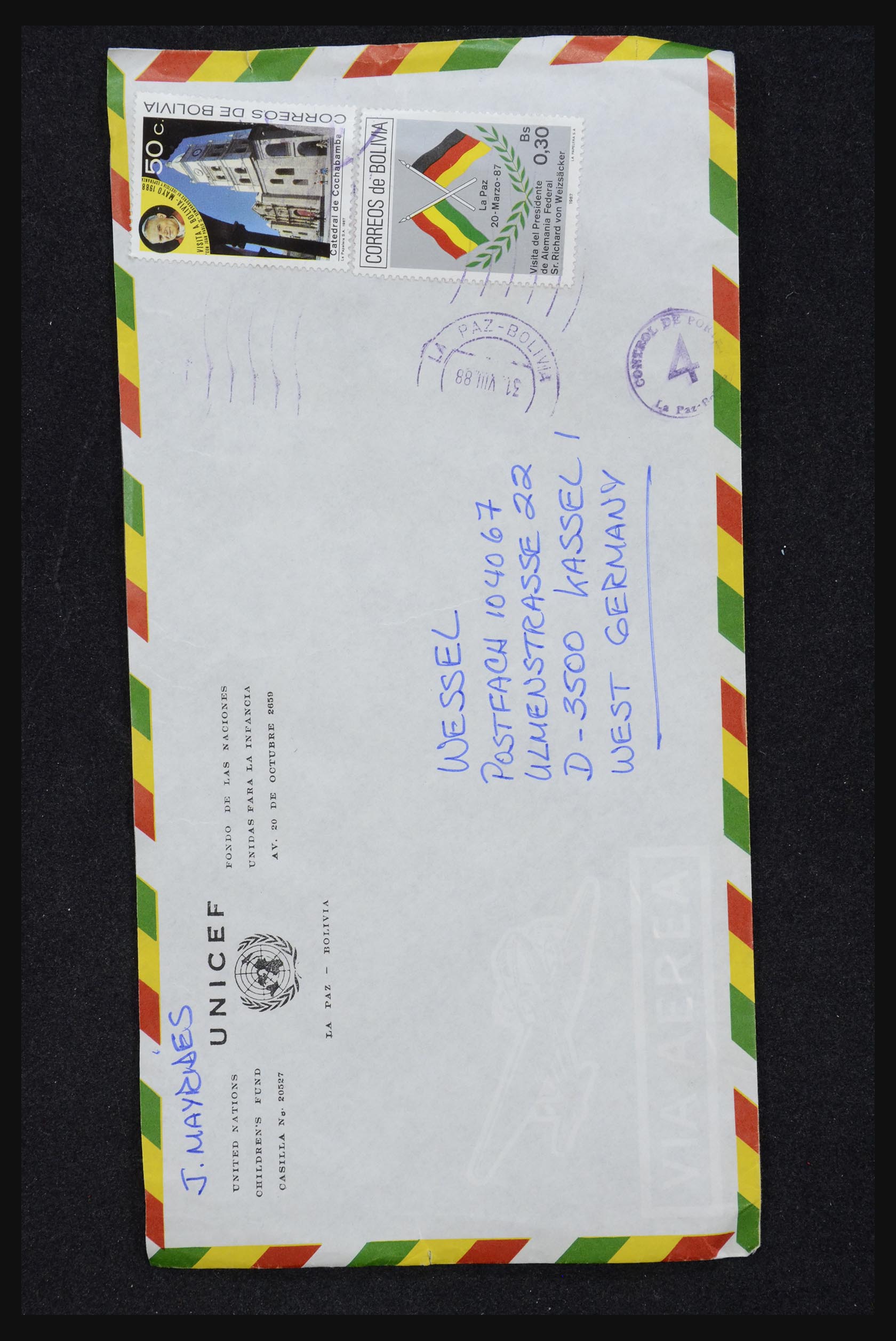 32109 100 - 32109 Peru brieven 1934-1990.