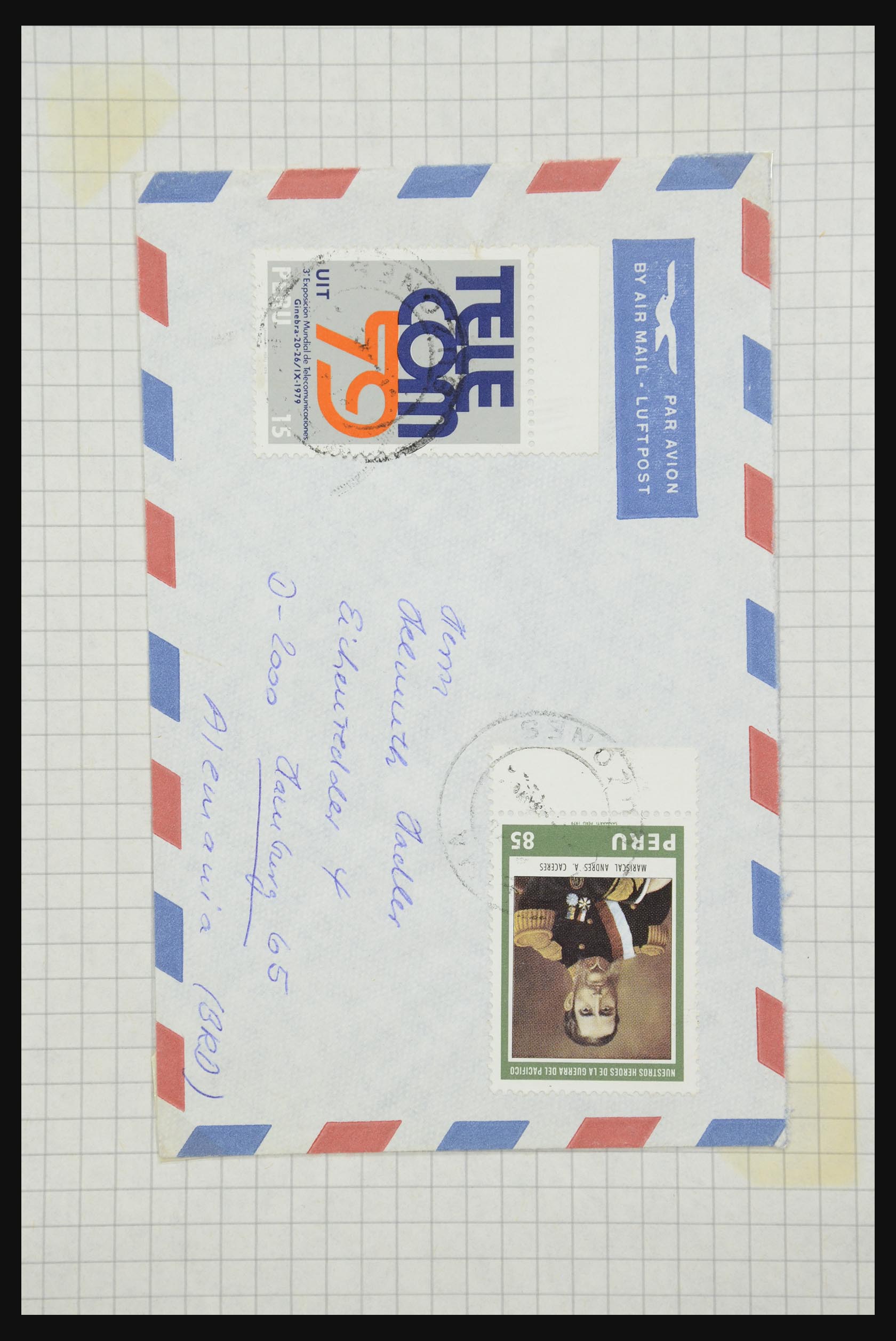 32109 909 - 32109 Peru brieven 1934-1990.