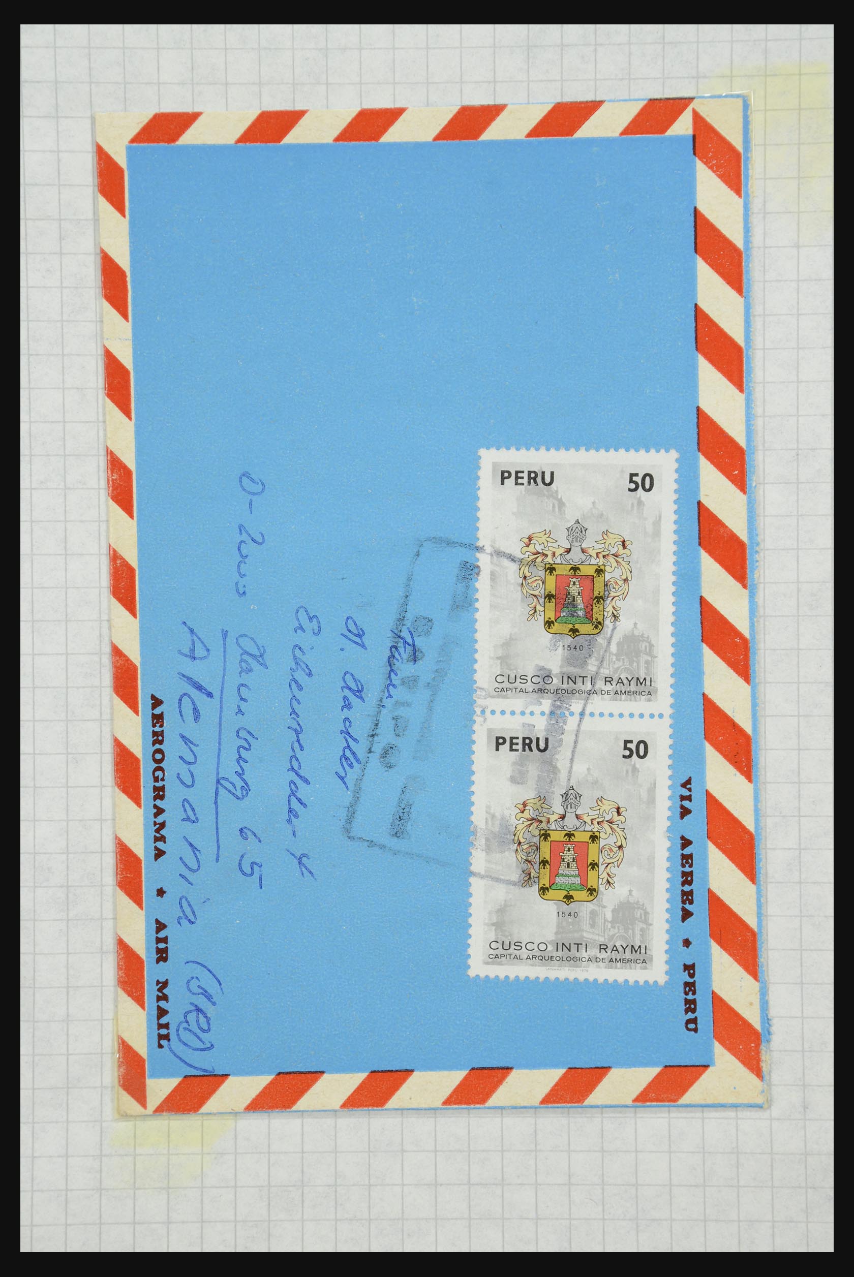 32109 911 - 32109 Peru brieven 1934-1990.