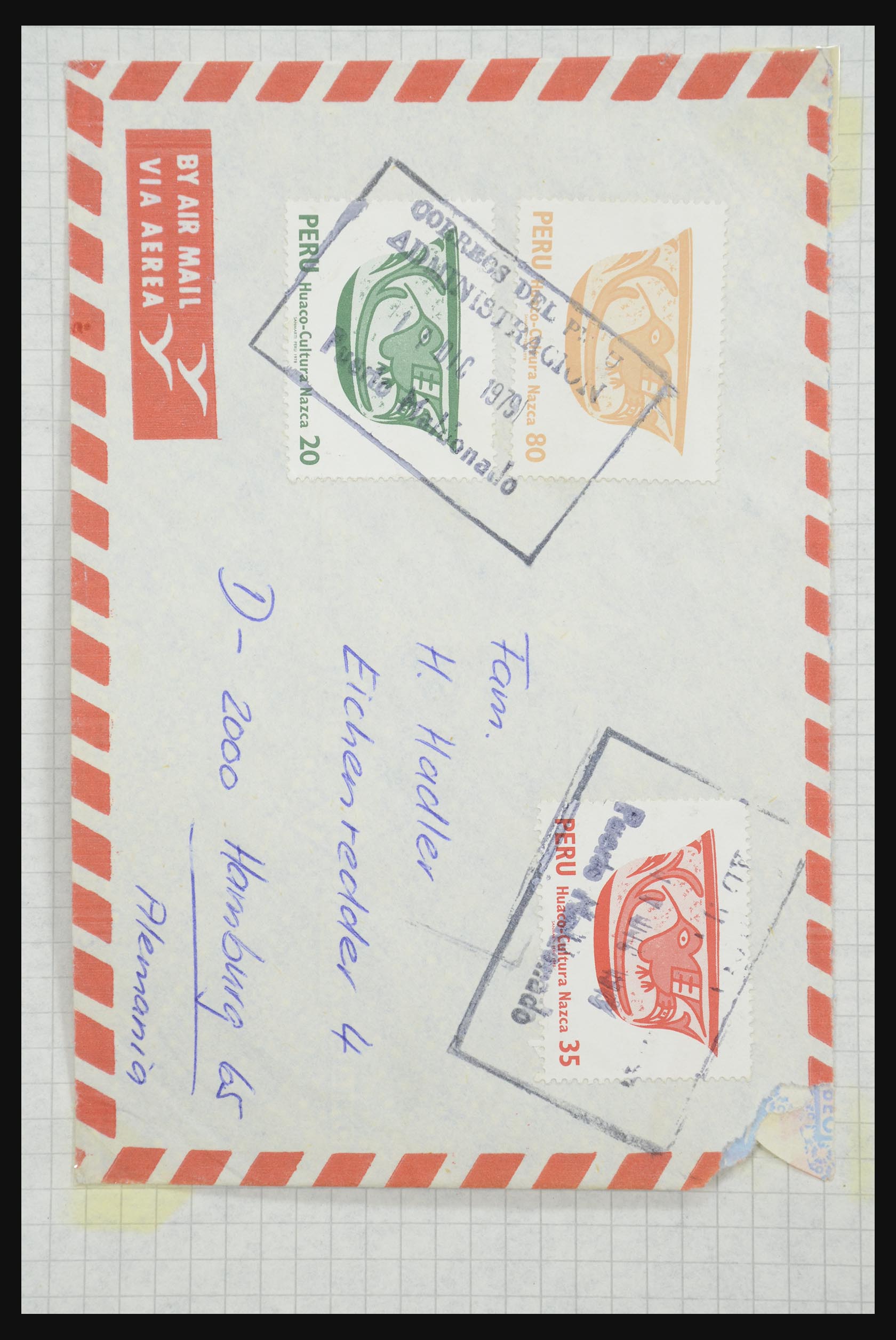 32109 912 - 32109 Peru brieven 1934-1990.