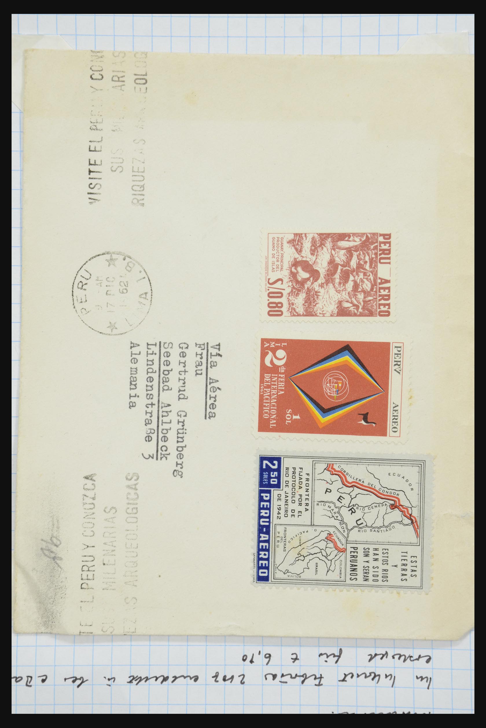 32109 914 - 32109 Peru brieven 1934-1990.