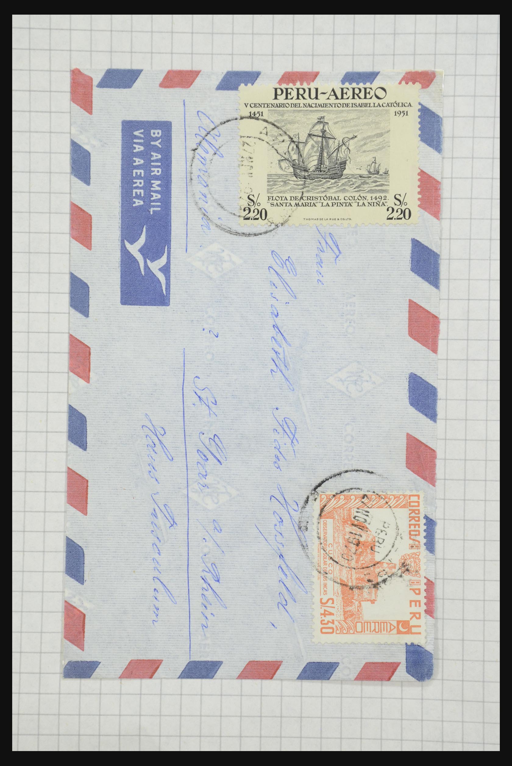 32109 915 - 32109 Peru brieven 1934-1990.