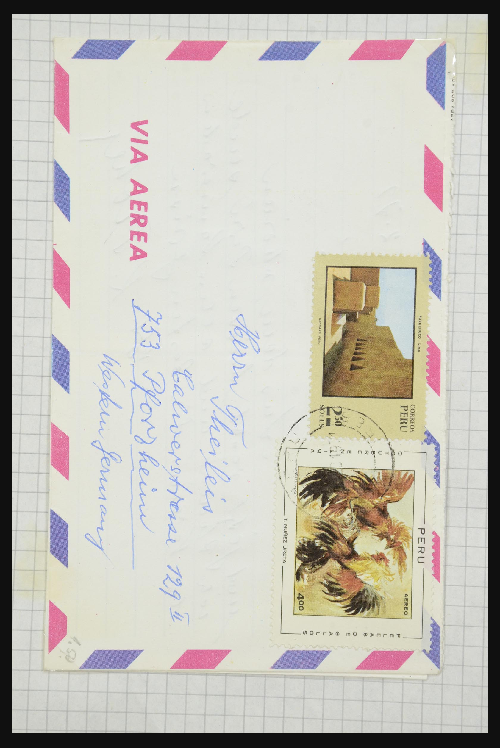32109 917 - 32109 Peru brieven 1934-1990.