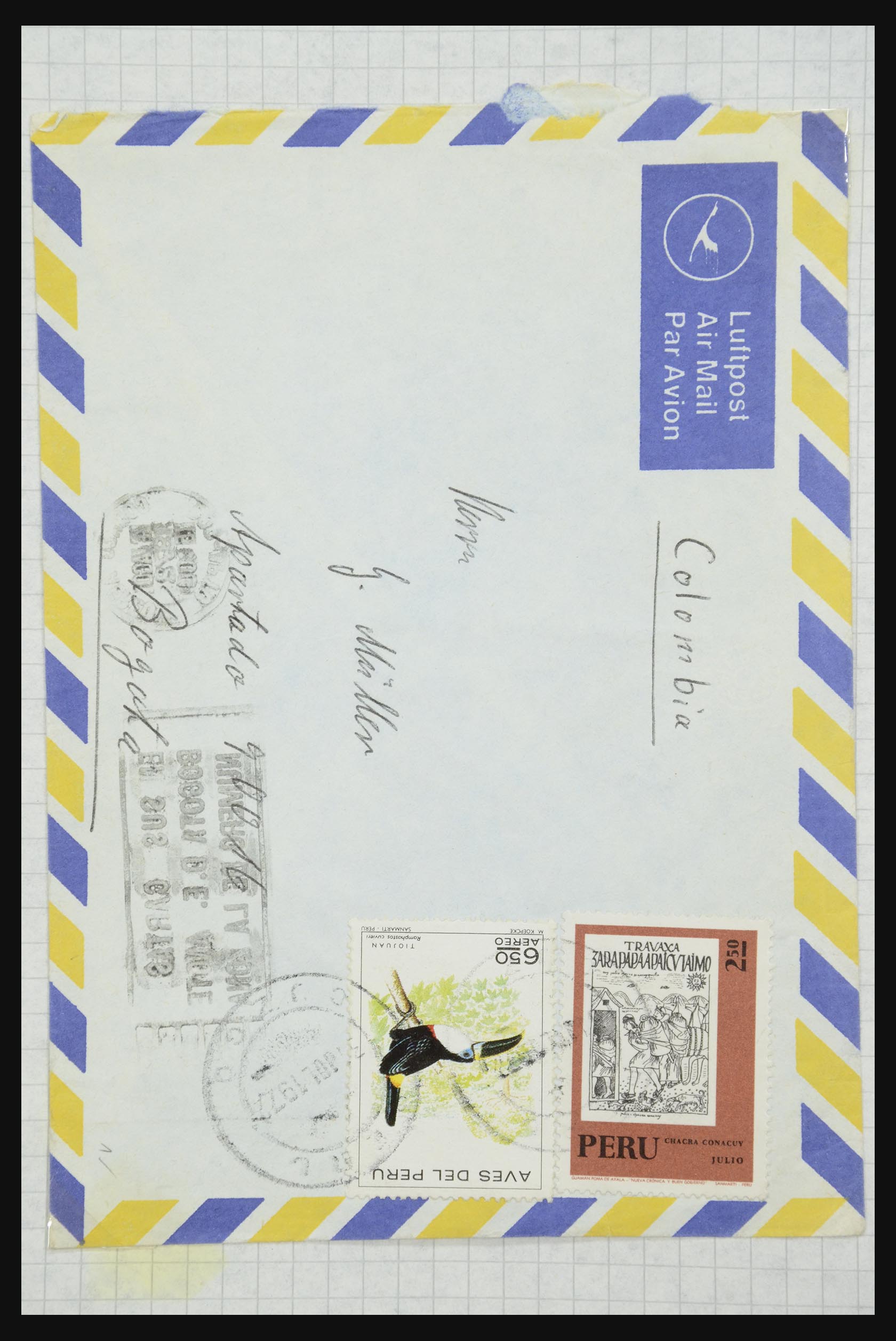 32109 918 - 32109 Peru brieven 1934-1990.