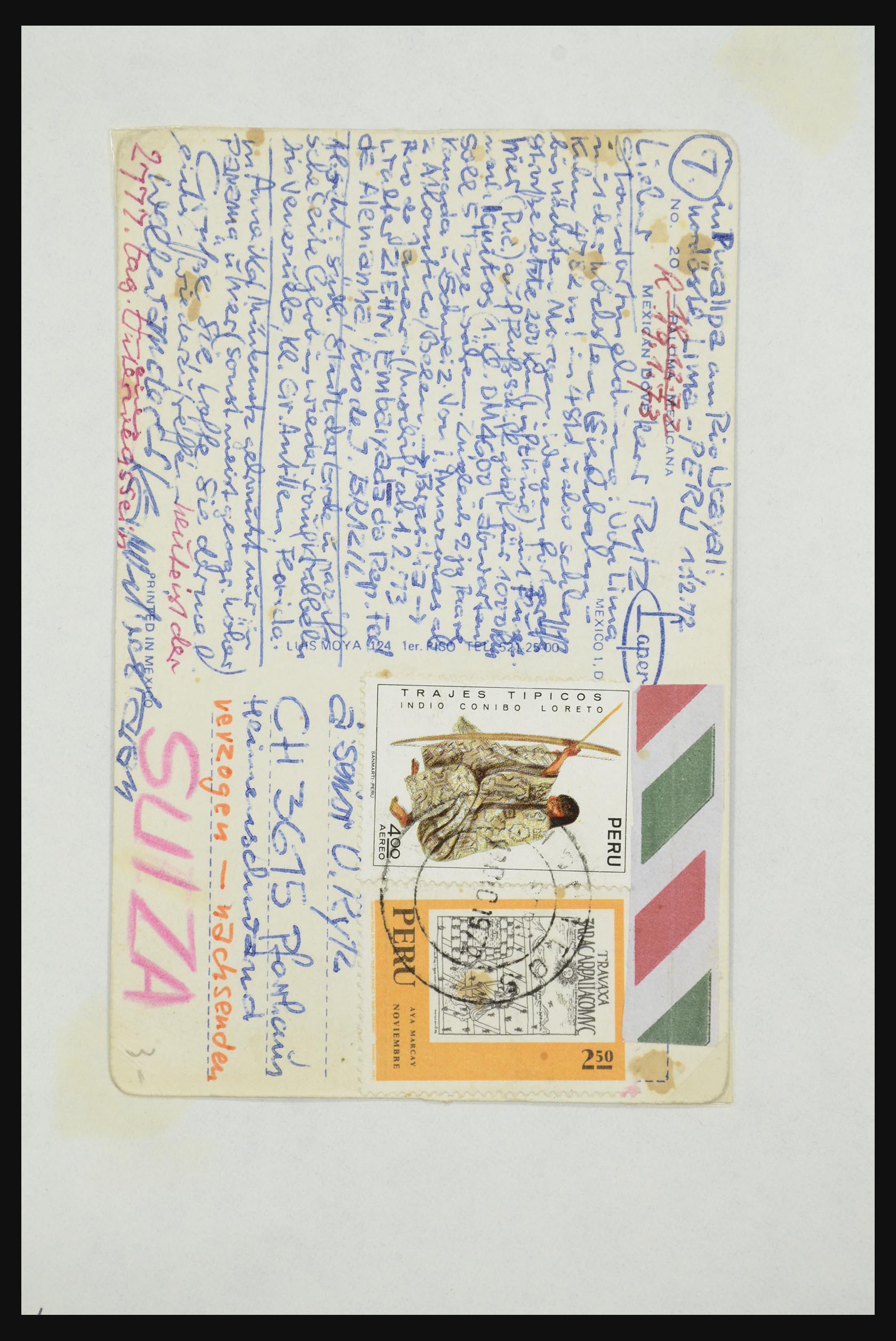 32109 919 - 32109 Peru brieven 1934-1990.