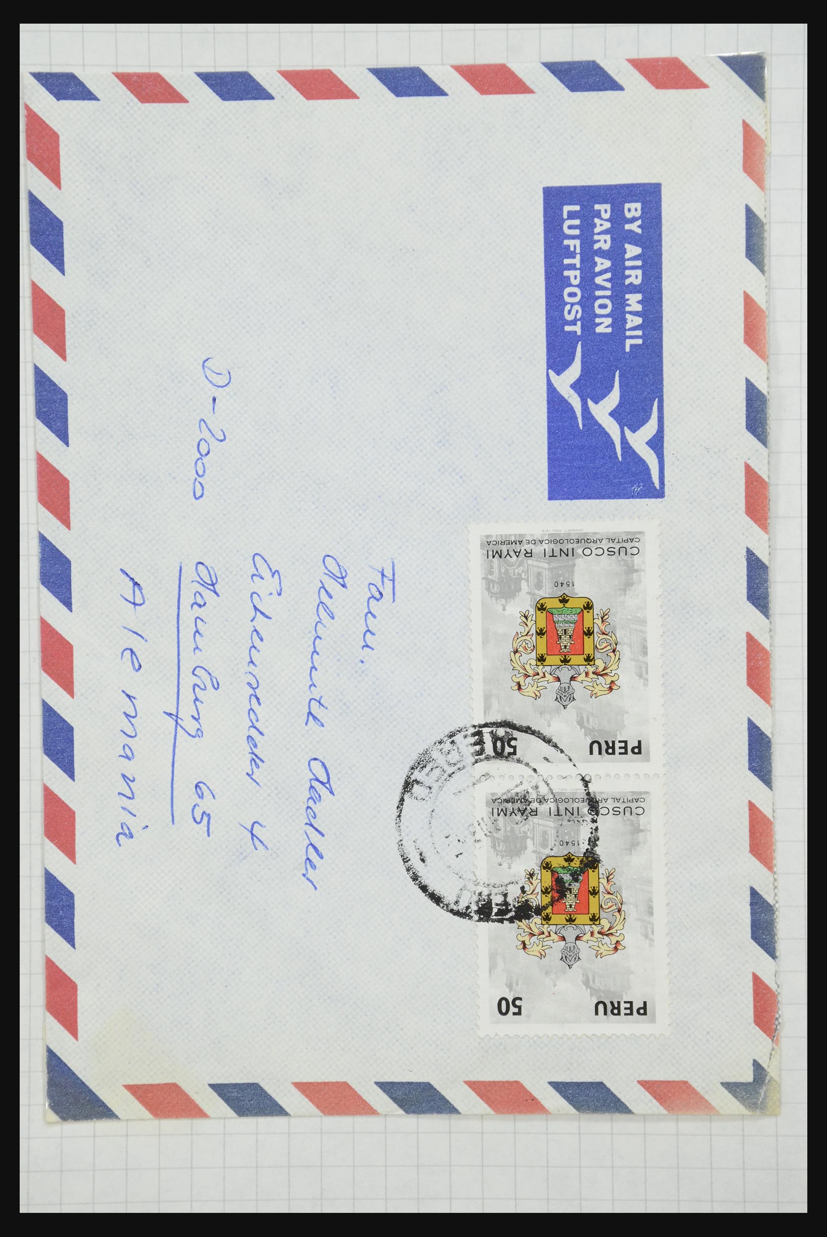 32109 928 - 32109 Peru brieven 1934-1990.