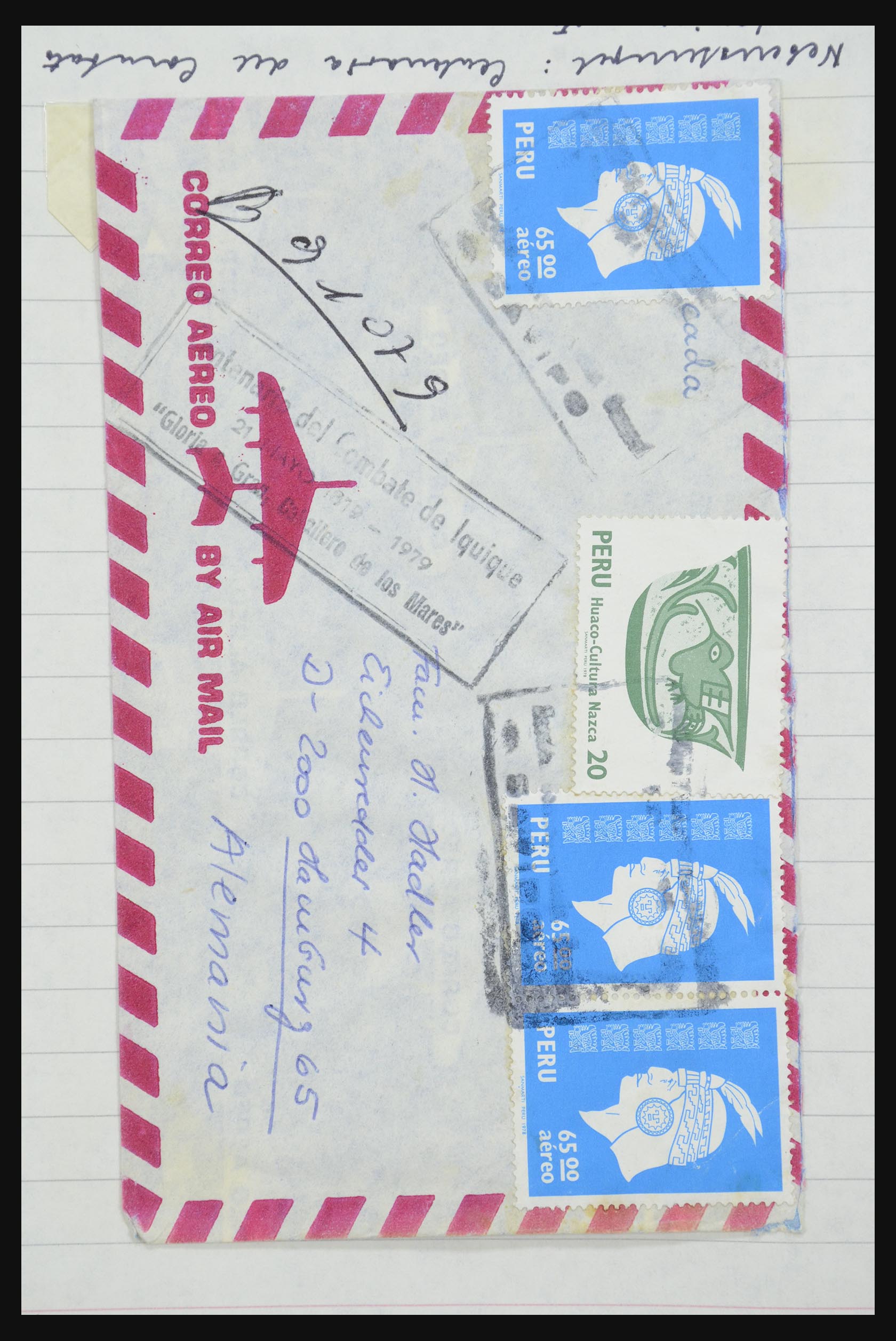 32109 929 - 32109 Peru brieven 1934-1990.