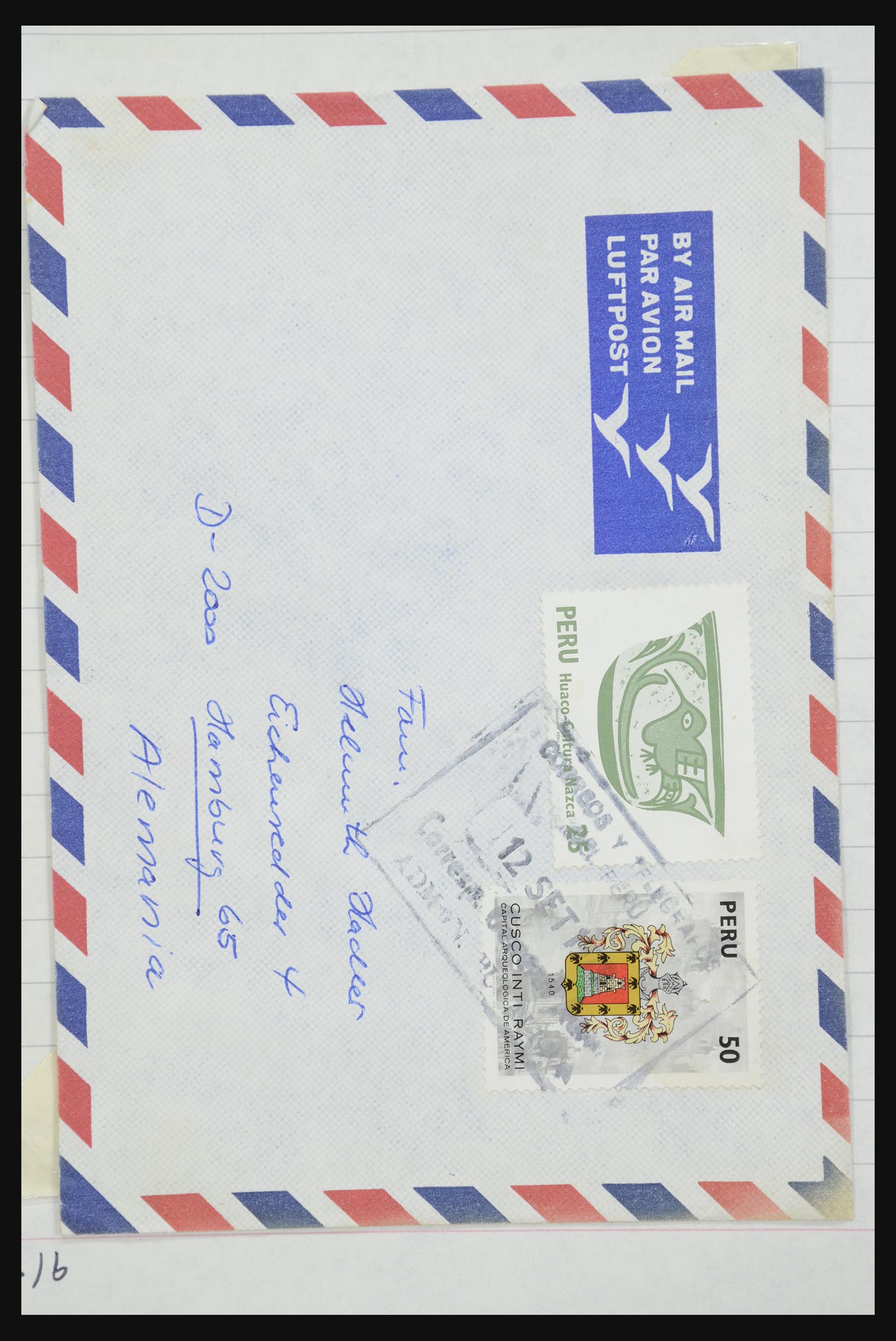 32109 934 - 32109 Peru brieven 1934-1990.