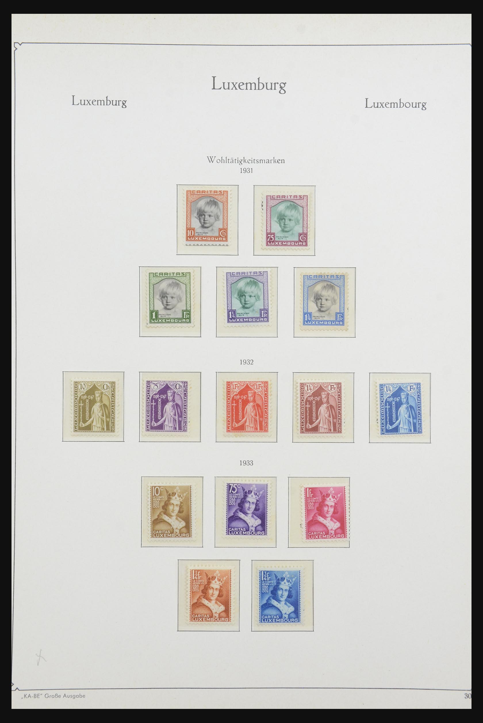 32119 018 - 32119 Luxembourg 1852-1973.