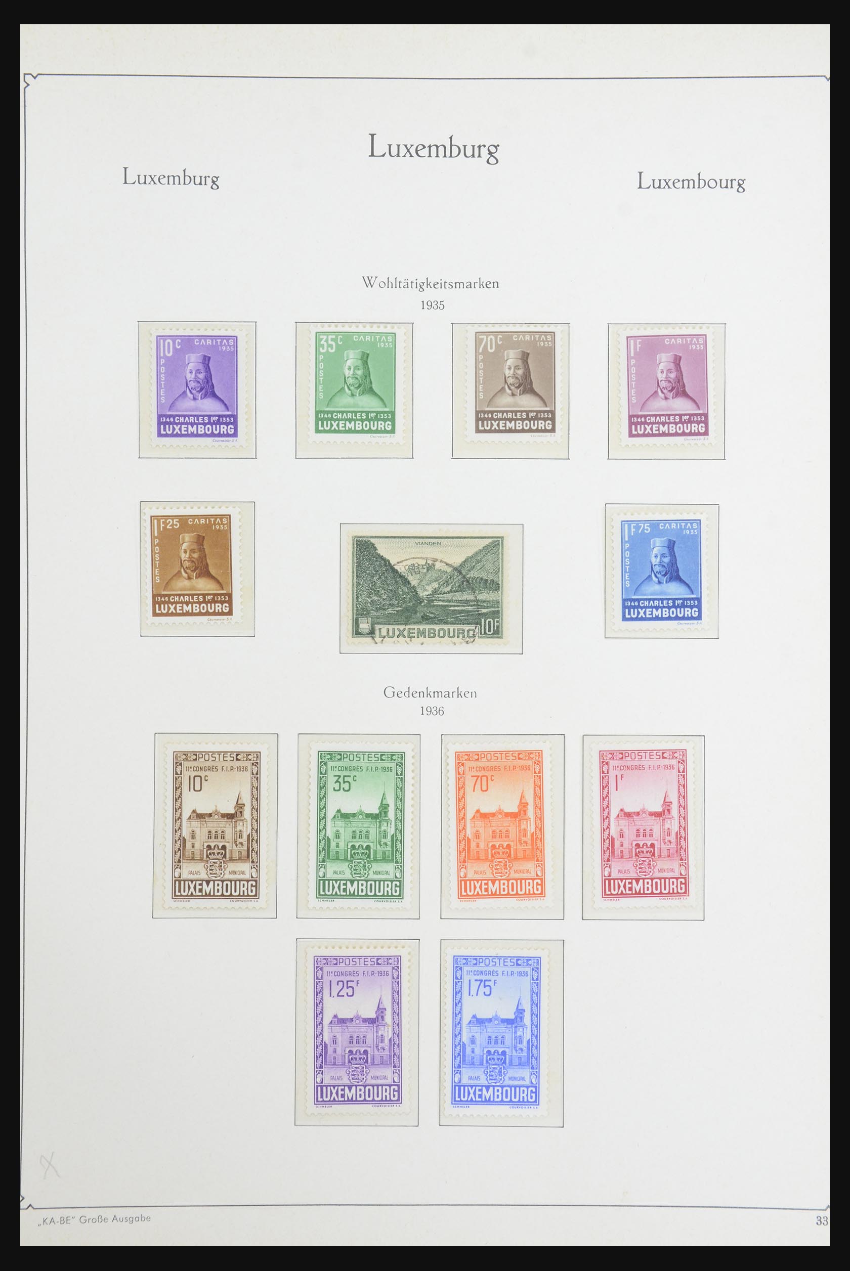 32119 021 - 32119 Luxembourg 1852-1973.