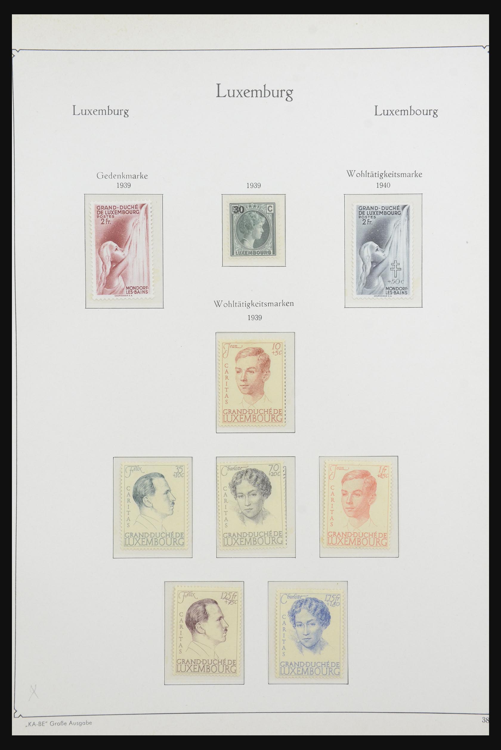 32119 026 - 32119 Luxembourg 1852-1973.