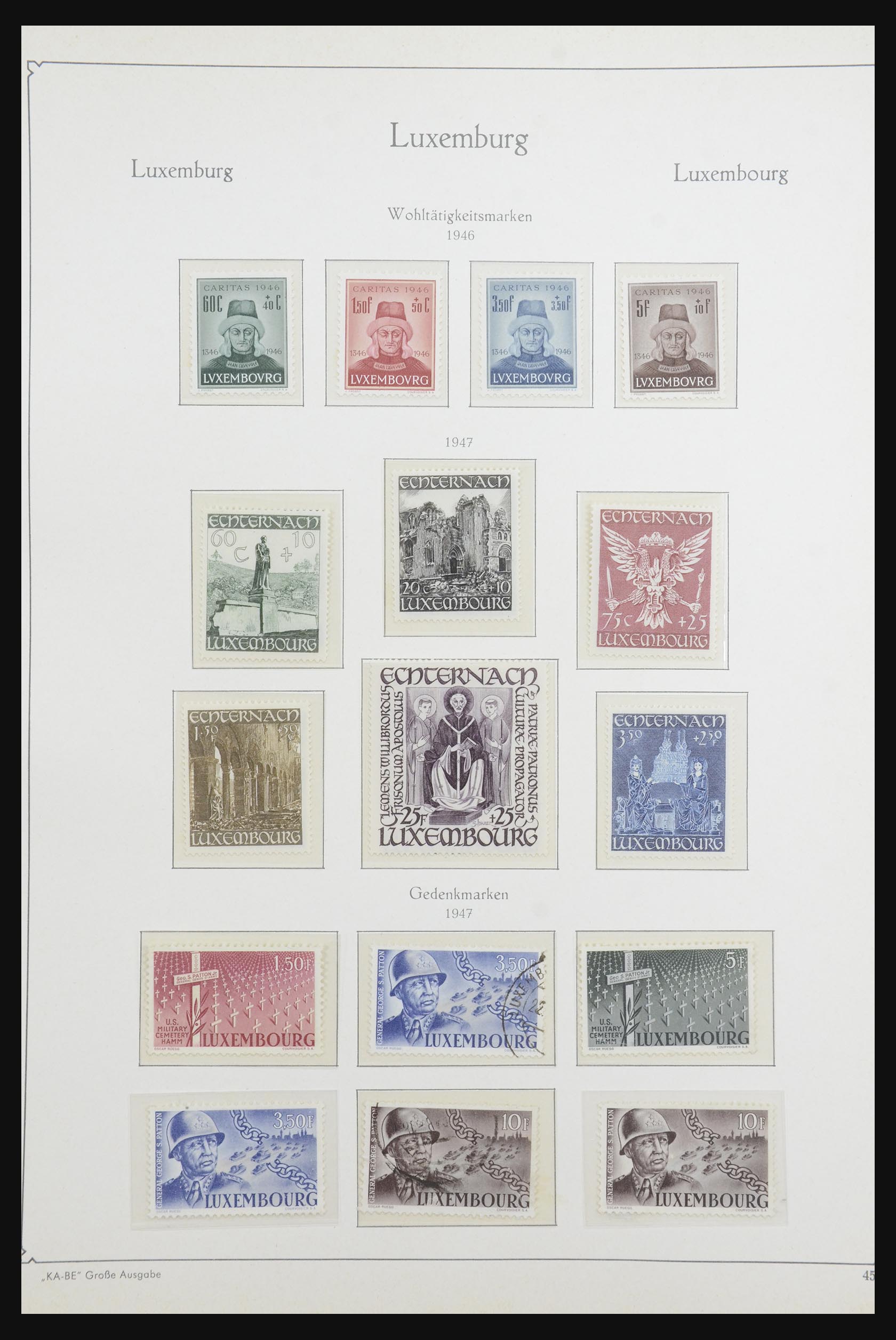 32119 034 - 32119 Luxembourg 1852-1973.