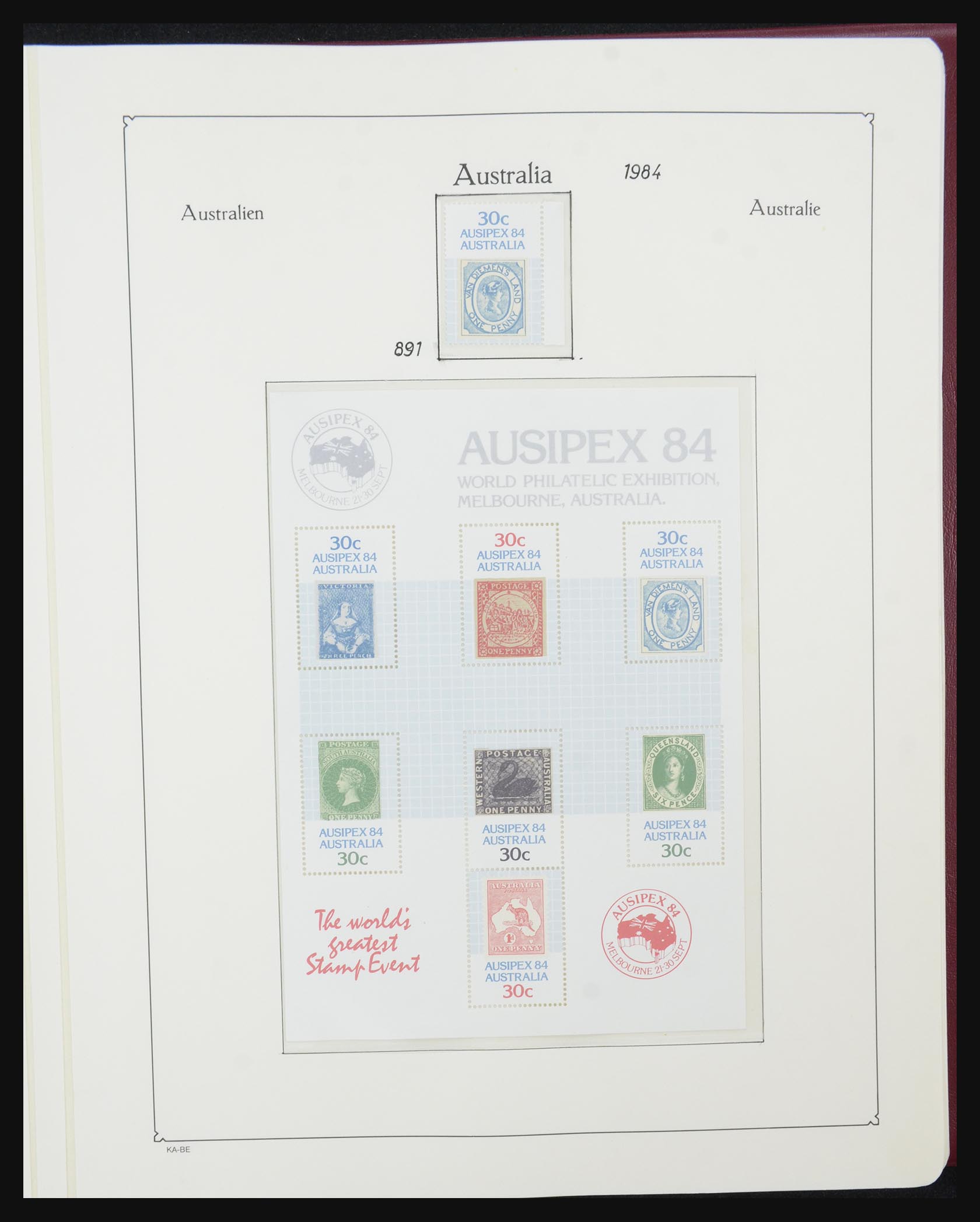 32132 079 - 32132 Australië 1980-1995.
