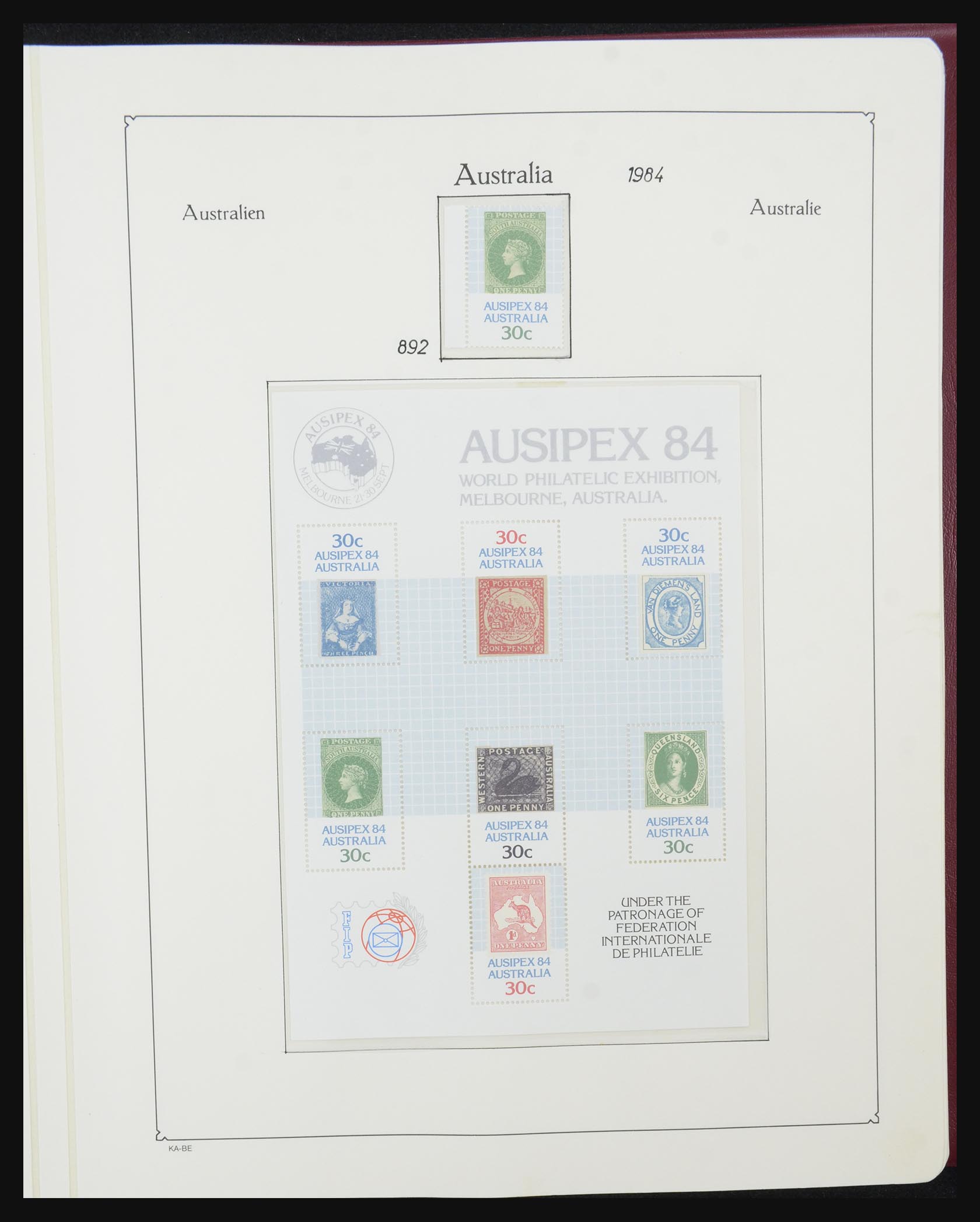 32132 080 - 32132 Australië 1980-1995.