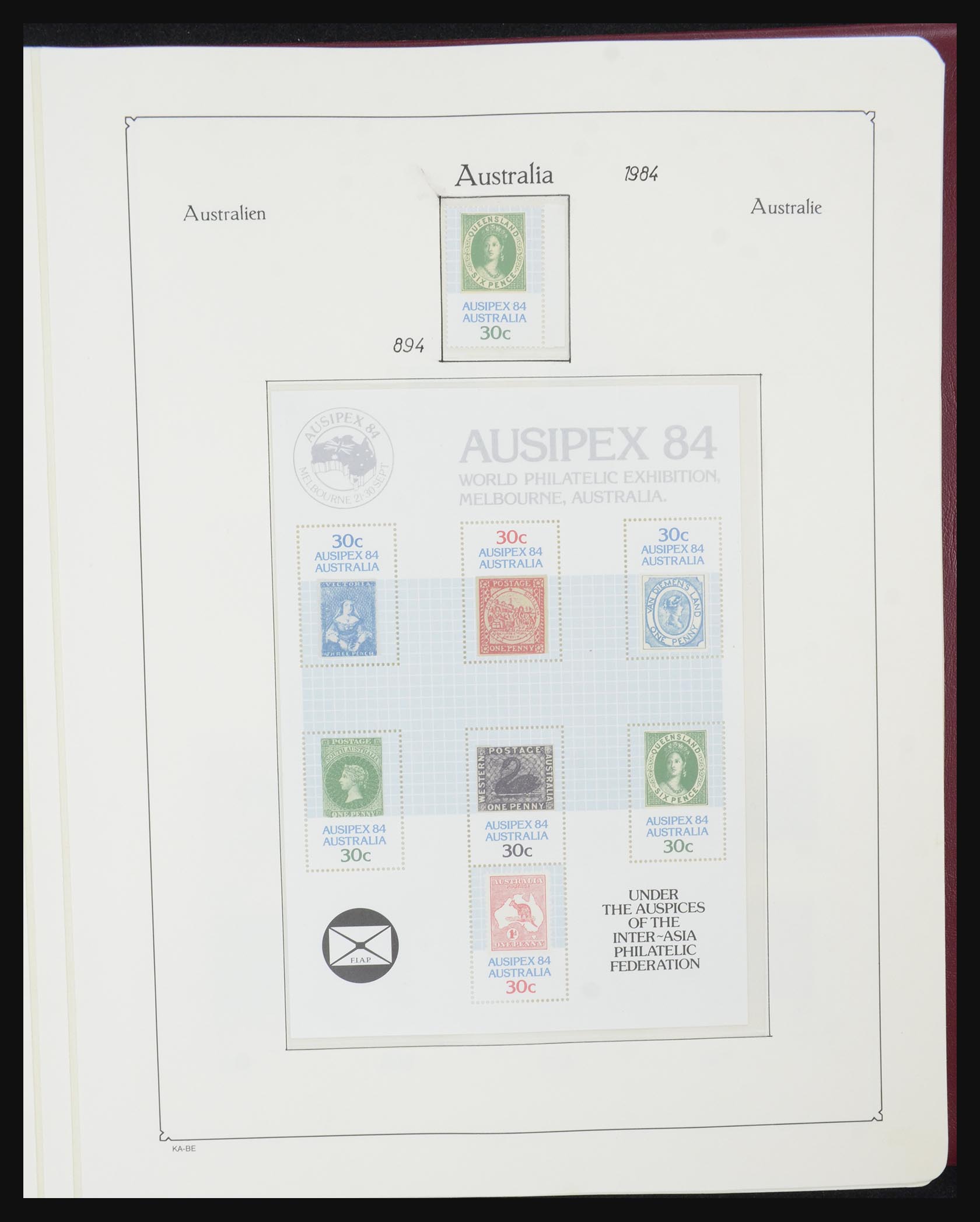 32132 081 - 32132 Australië 1980-1995.