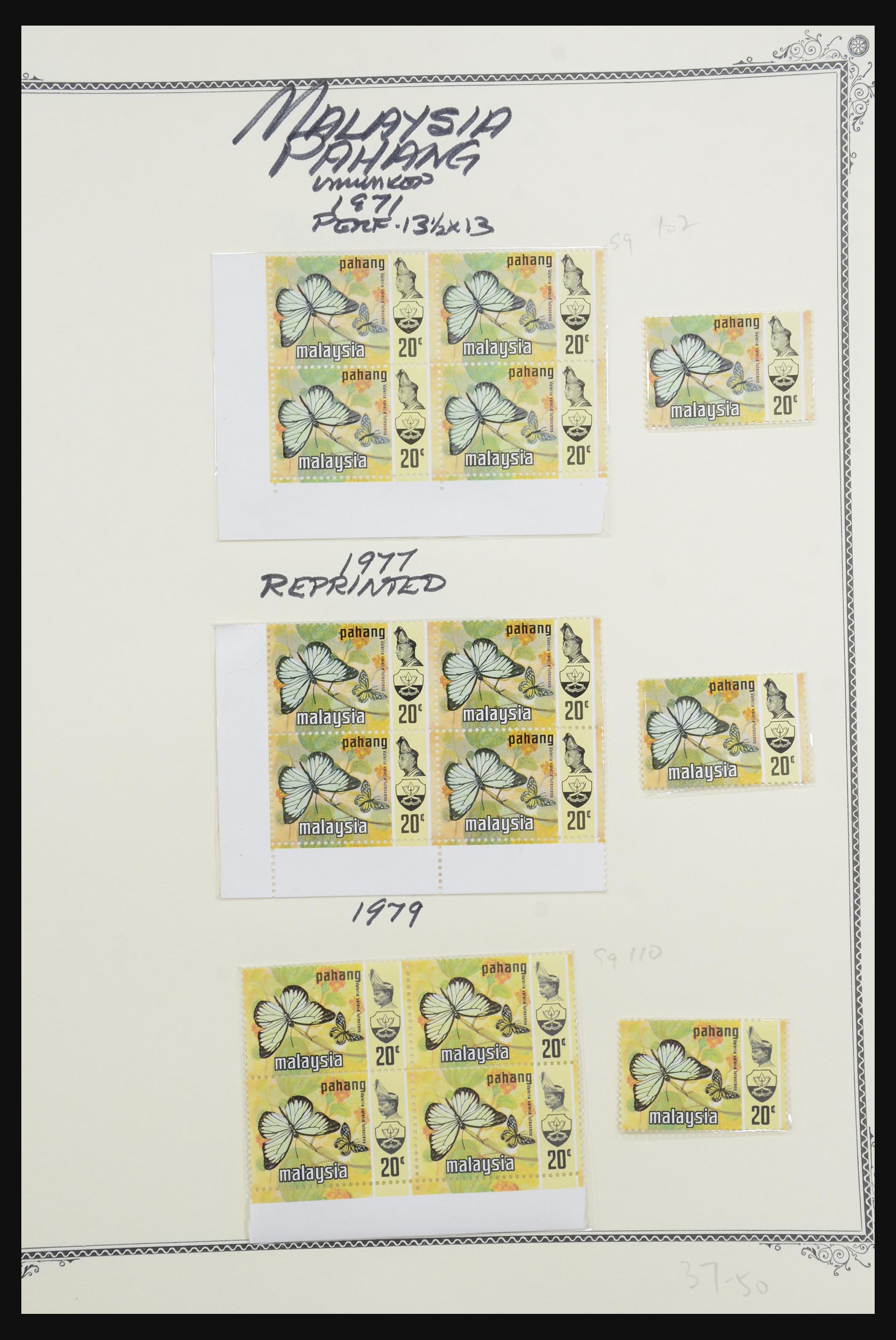 32137 309 - 32137 Malaysia 1957-1983.