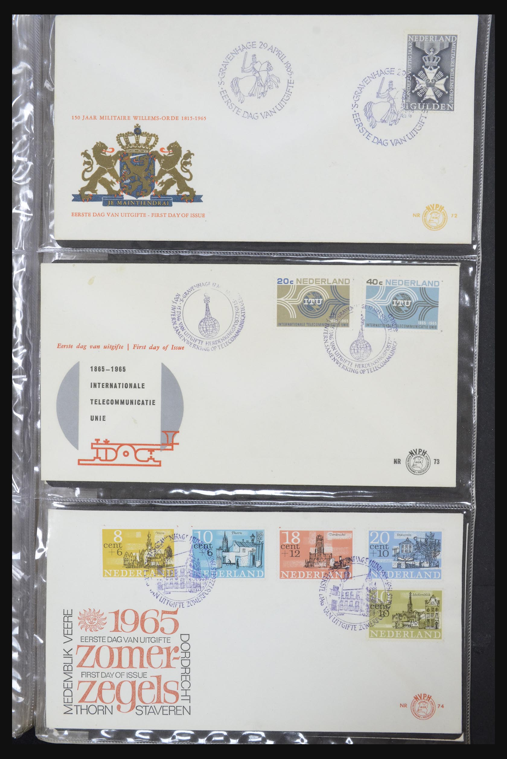 32147 017 - 32147 Netherlands FDC's 1956-2016!