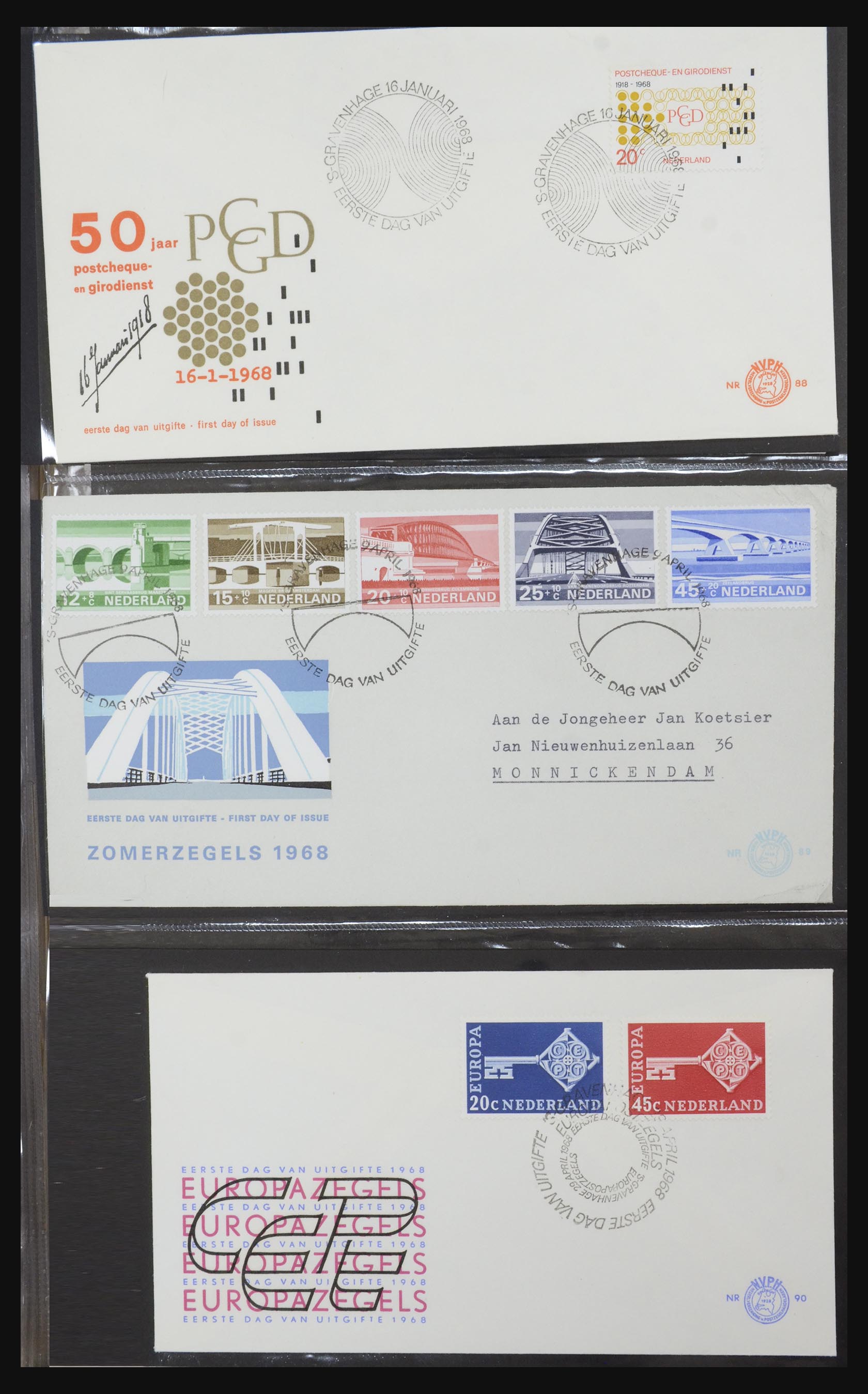 32147 023 - 32147 Nederland FDC's 1956-2016!