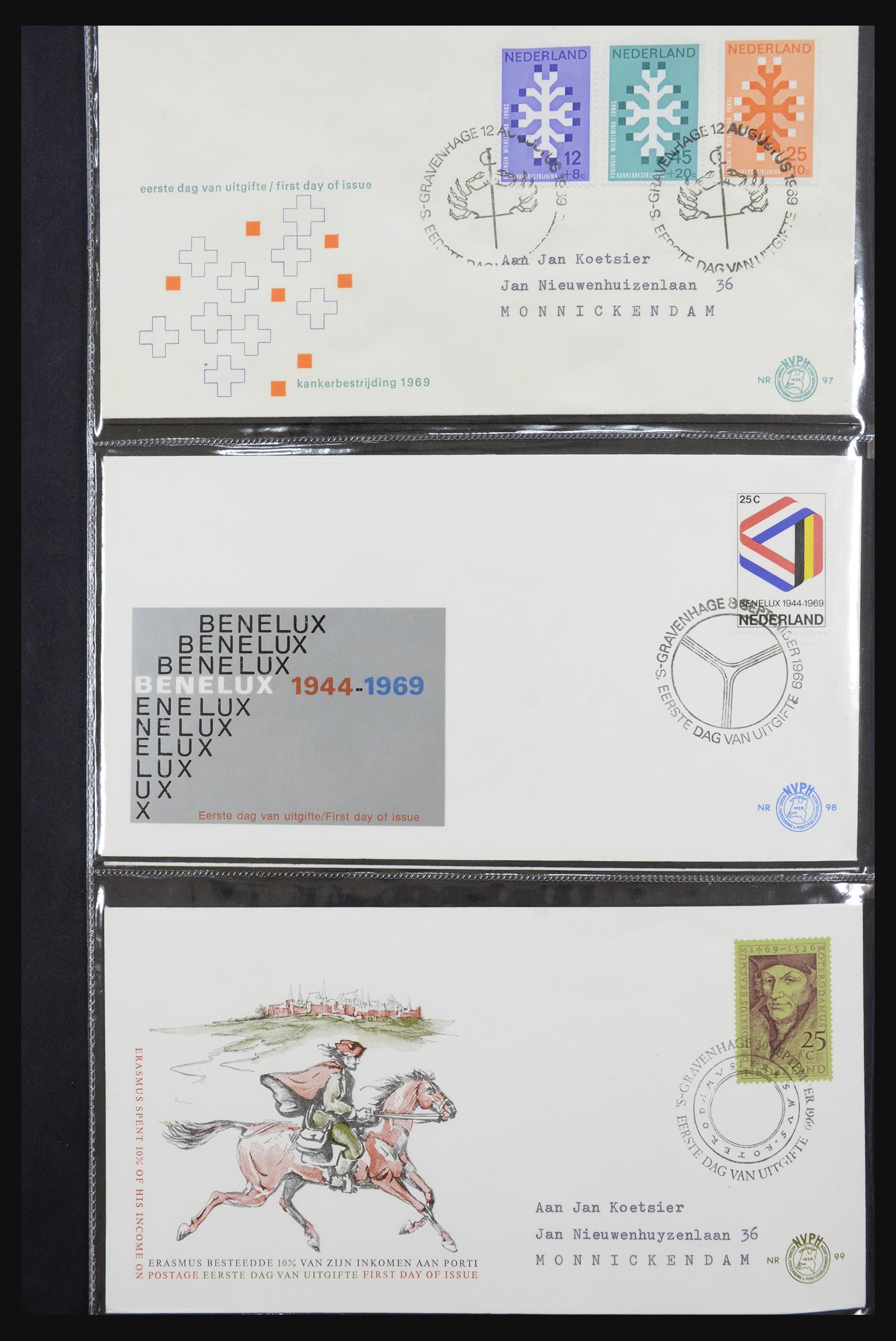 32147 026 - 32147 Netherlands FDC's 1956-2016!
