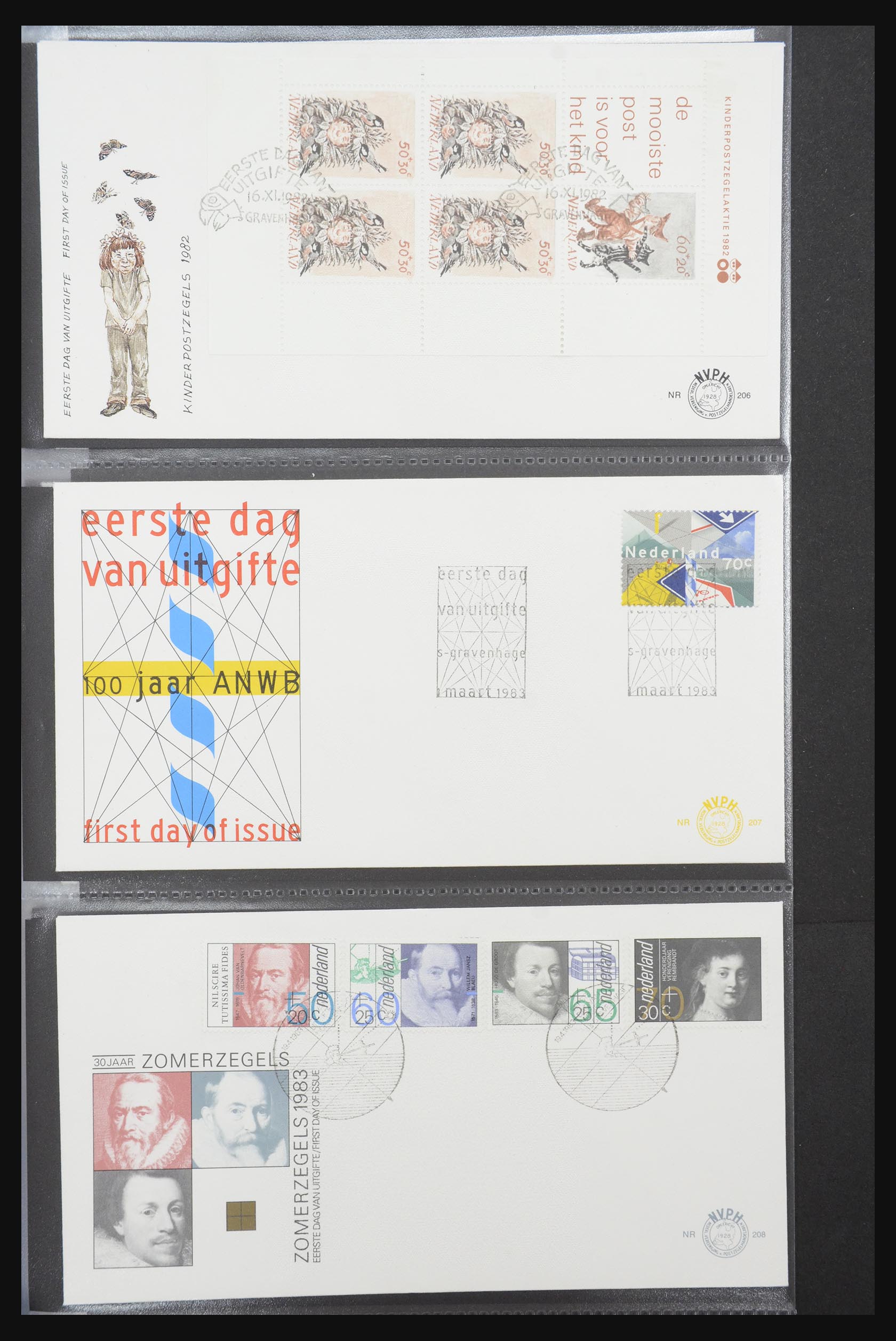 32147 067 - 32147 Nederland FDC's 1956-2016!