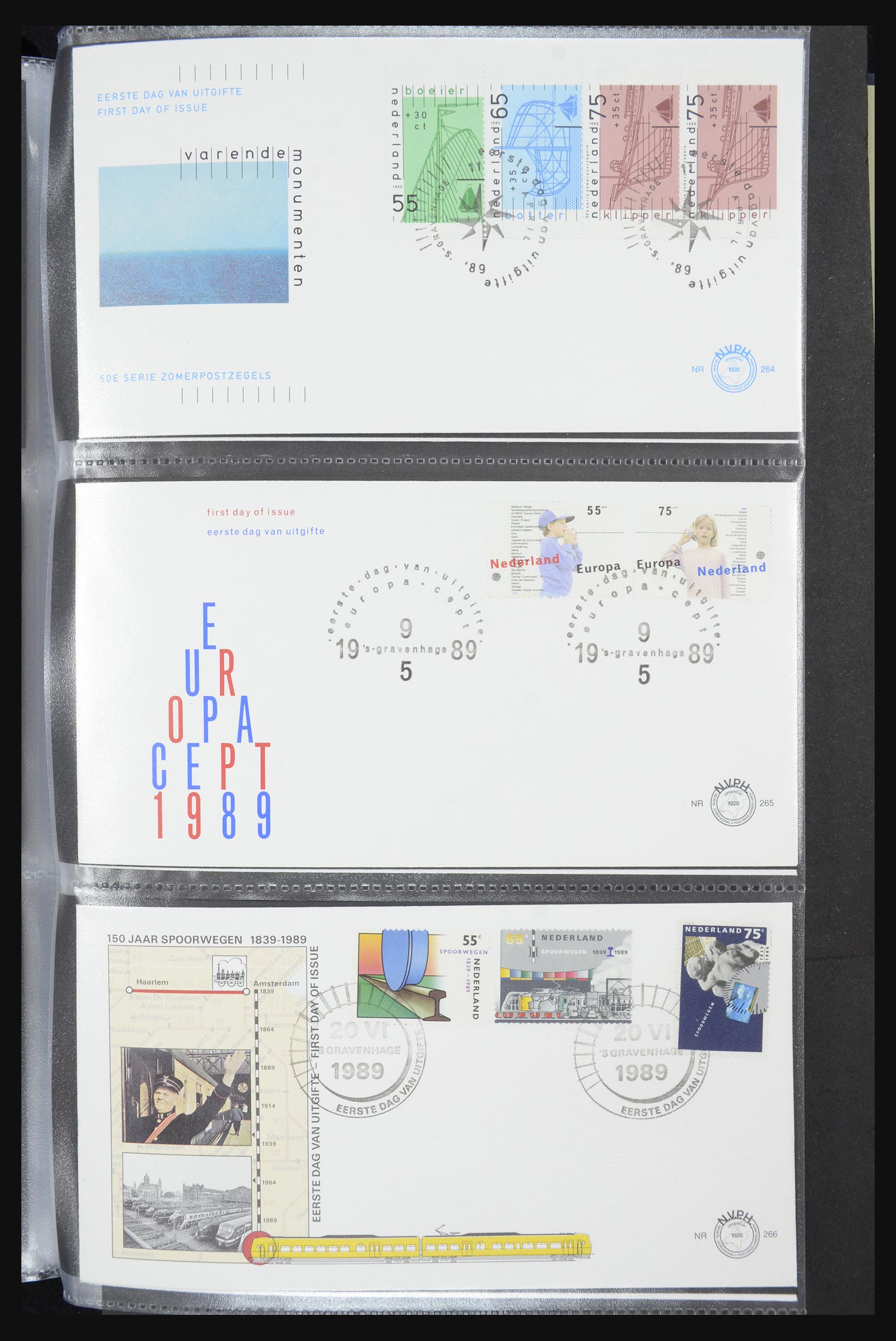 32147 091 - 32147 Nederland FDC's 1956-2016!