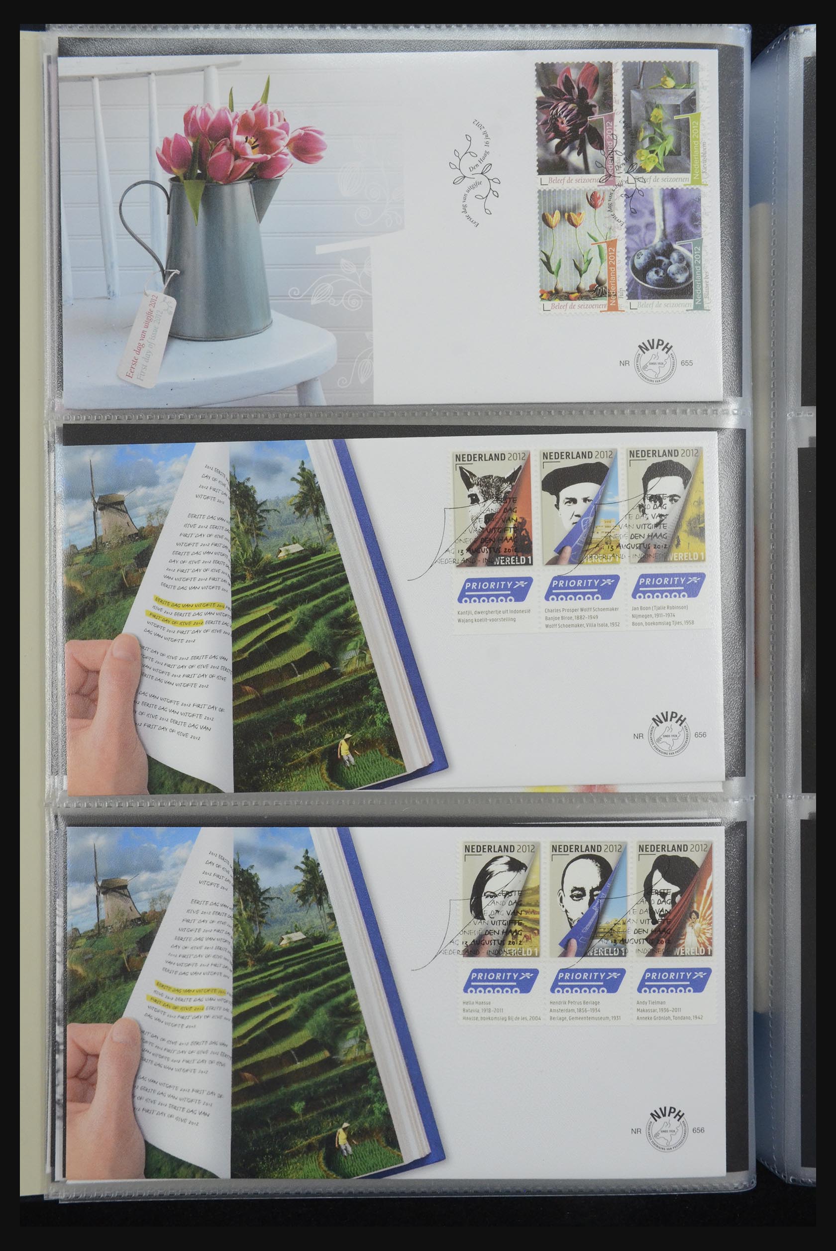 32147 259 - 32147 Netherlands FDC's 1956-2016!