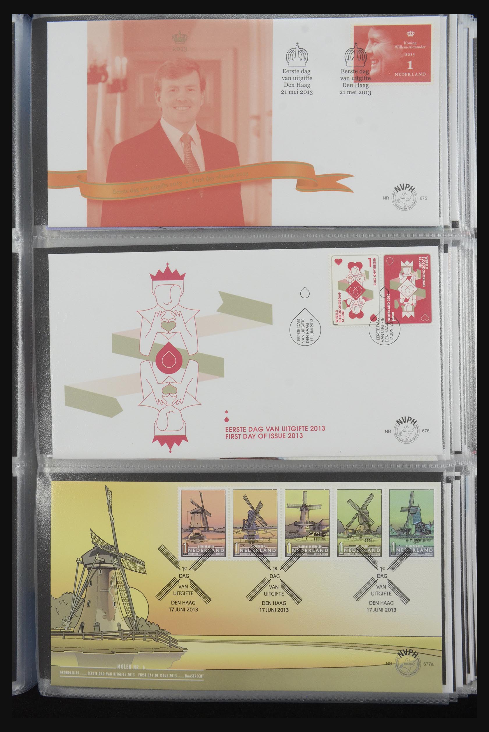 32147 268 - 32147 Netherlands FDC's 1956-2016!