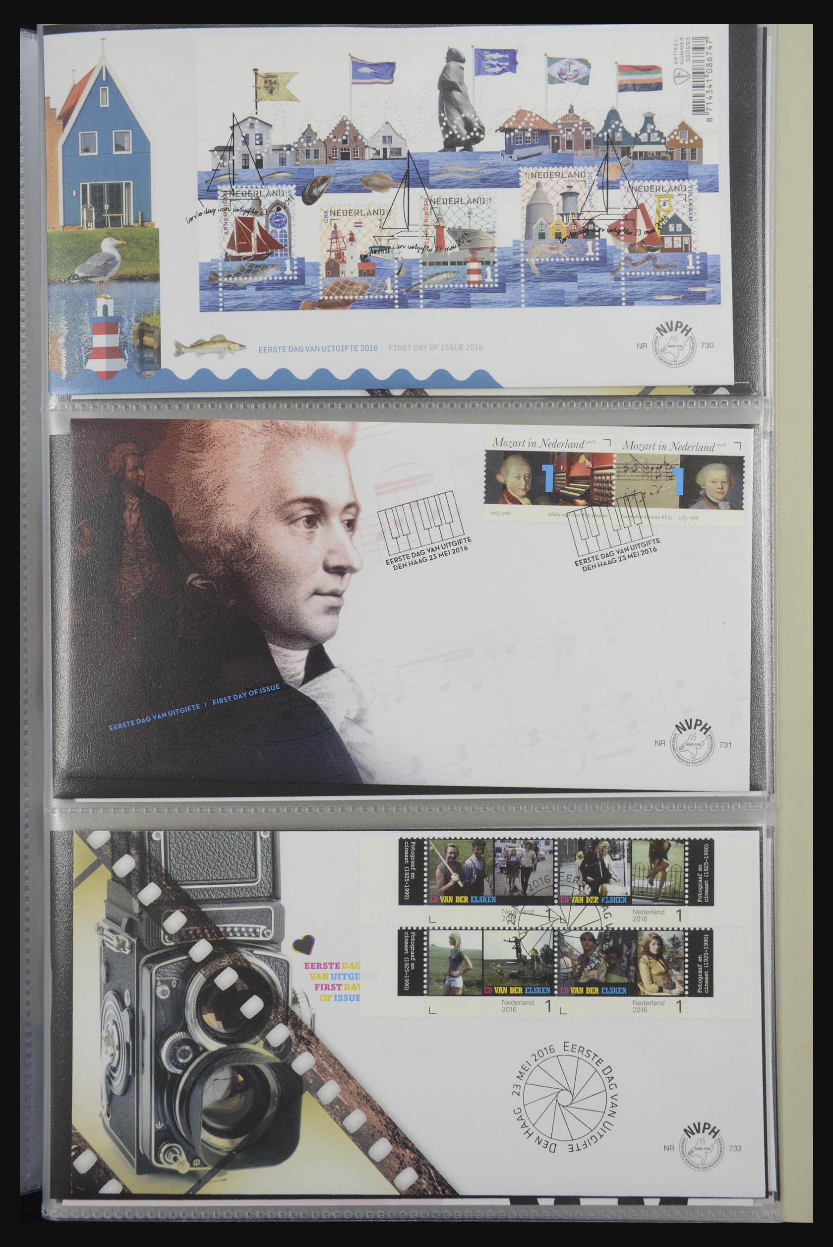 32147 292 - 32147 Netherlands FDC's 1956-2016!